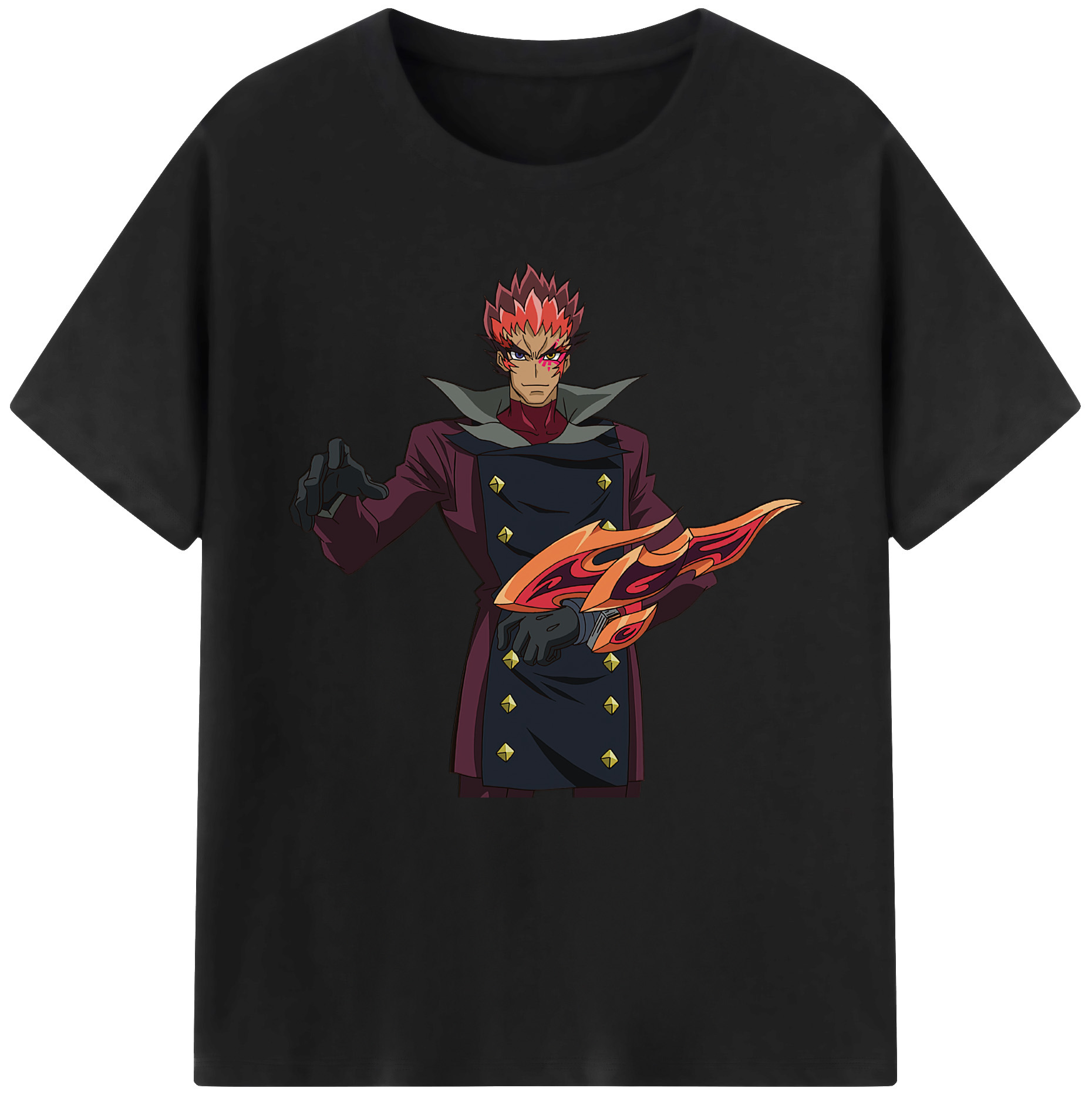 （画像用） 遊☆戯☆王 Yu-Gi-Oh! レディースカジュアルプリントTシャツ（綿100％）
