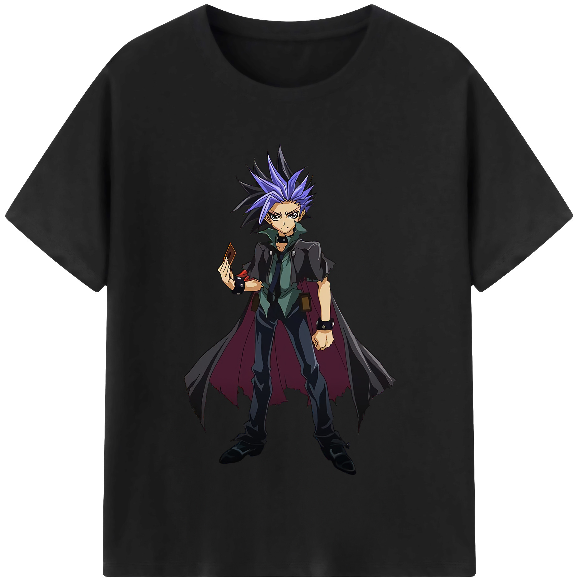 （画像用） 遊☆戯☆王 Yu-Gi-Oh! レディースカジュアルプリントTシャツ（綿100％）