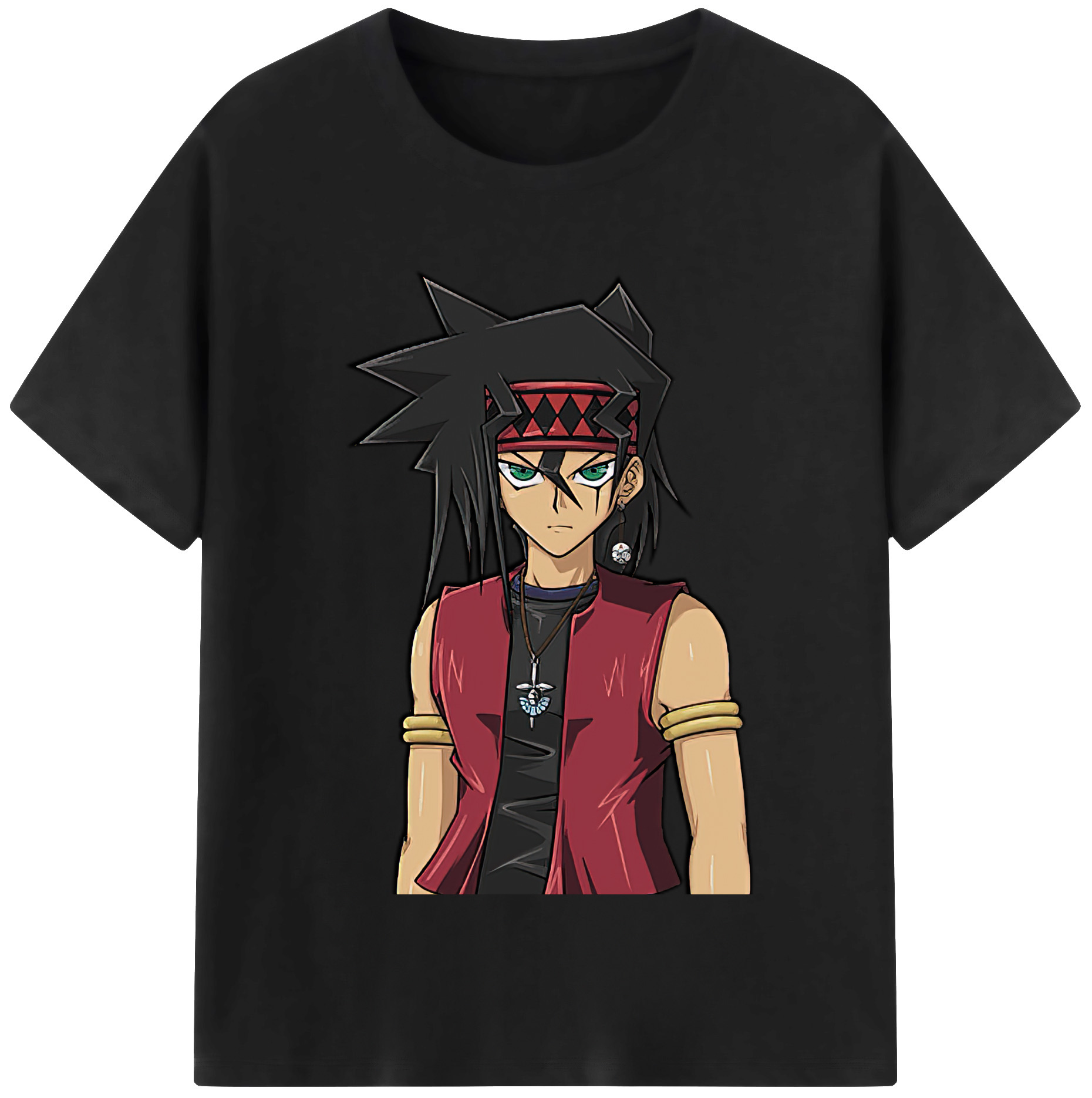 （画像用） 遊☆戯☆王 Yu-Gi-Oh! レディースカジュアルプリントTシャツ（綿100％）