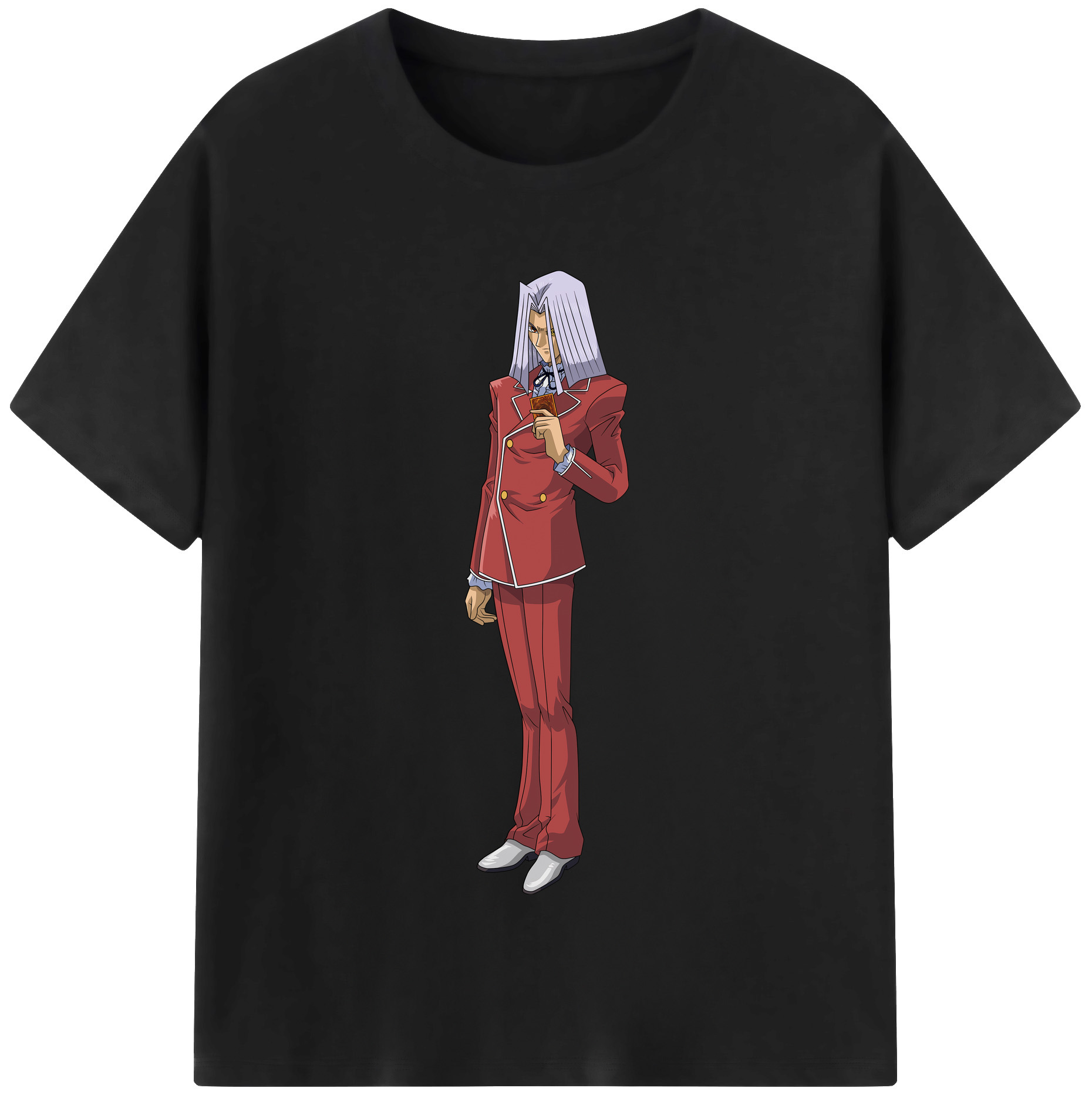 （画像用） 遊☆戯☆王 Yu-Gi-Oh! レディースカジュアルプリントTシャツ（綿100％）