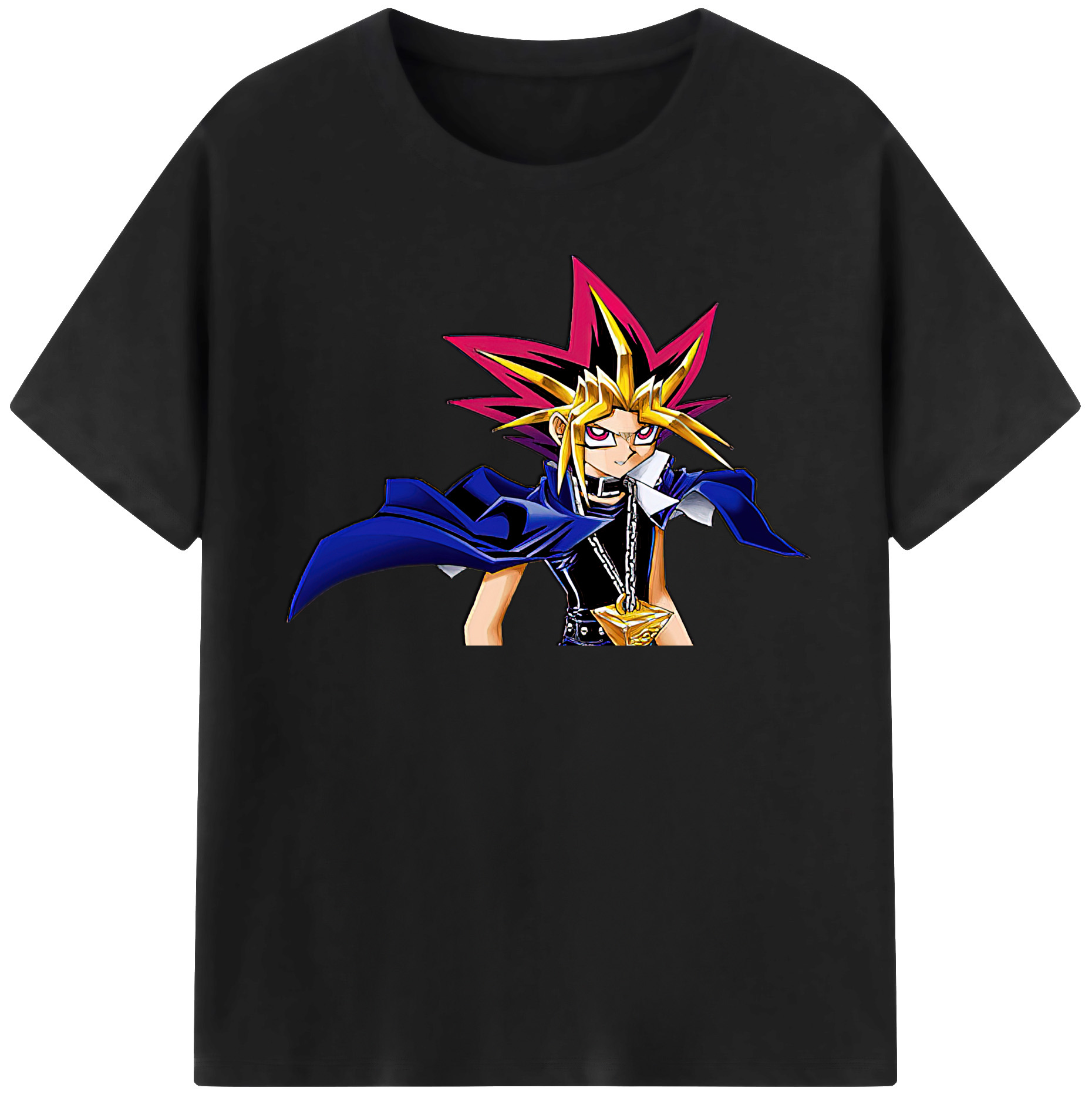 （画像用） 遊☆戯☆王 Yu-Gi-Oh! レディースカジュアルプリントTシャツ（綿100％）
