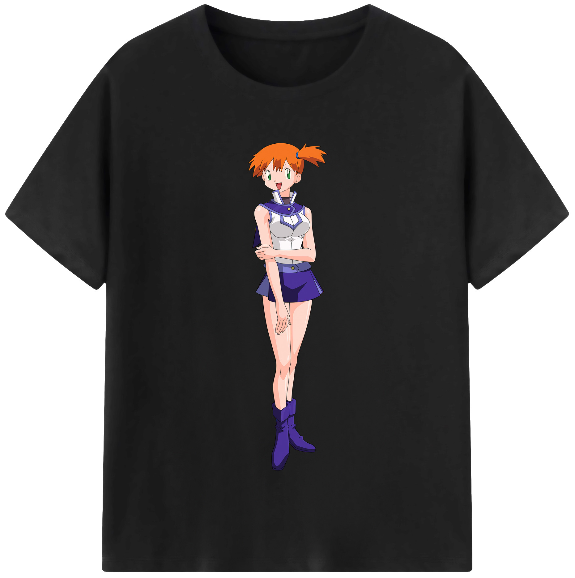 （画像用） 遊☆戯☆王 Yu-Gi-Oh! レディースカジュアルプリントTシャツ（綿100％）
