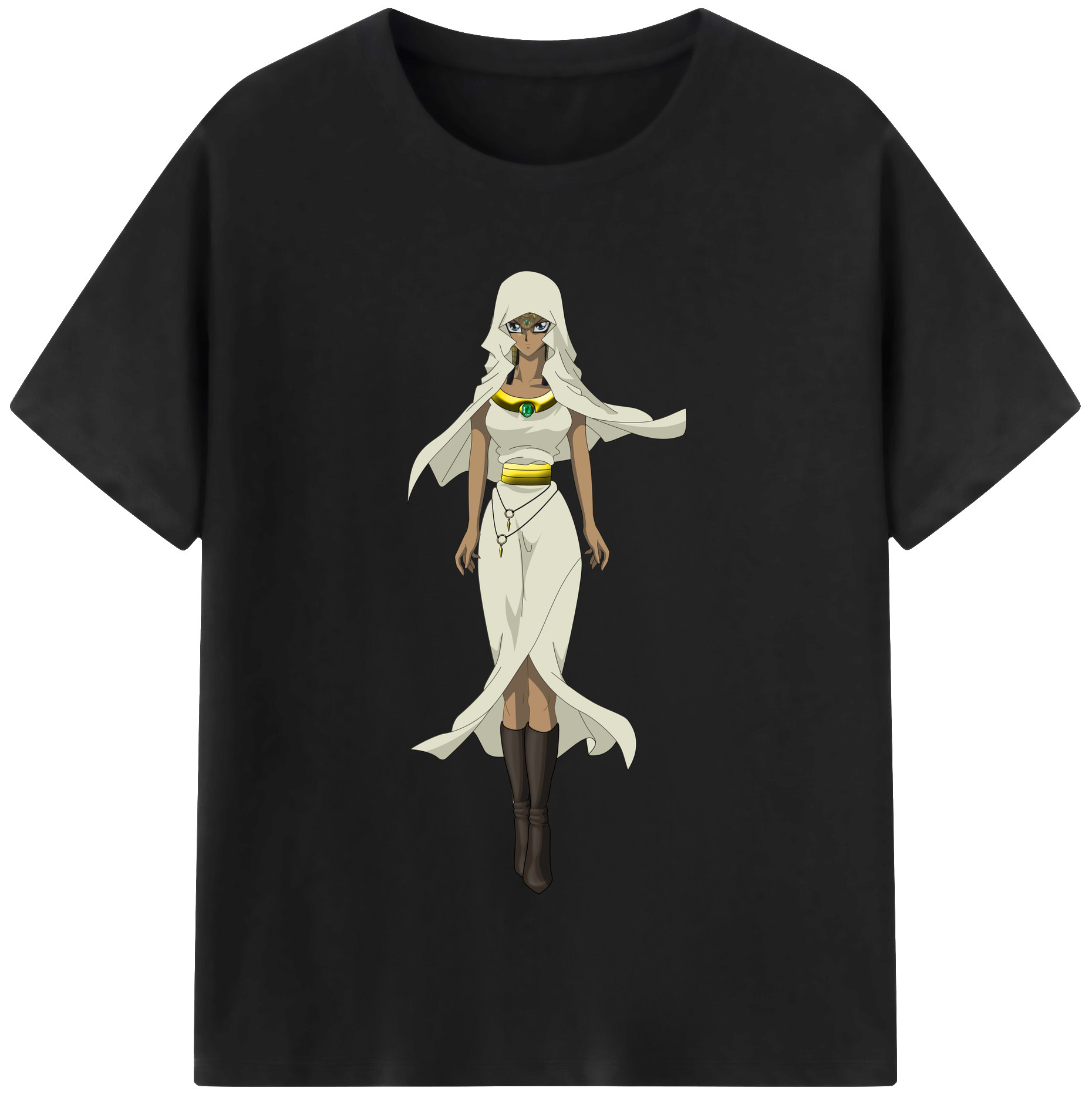 （画像用） 遊☆戯☆王 Yu-Gi-Oh! レディースカジュアルプリントTシャツ（綿100％）