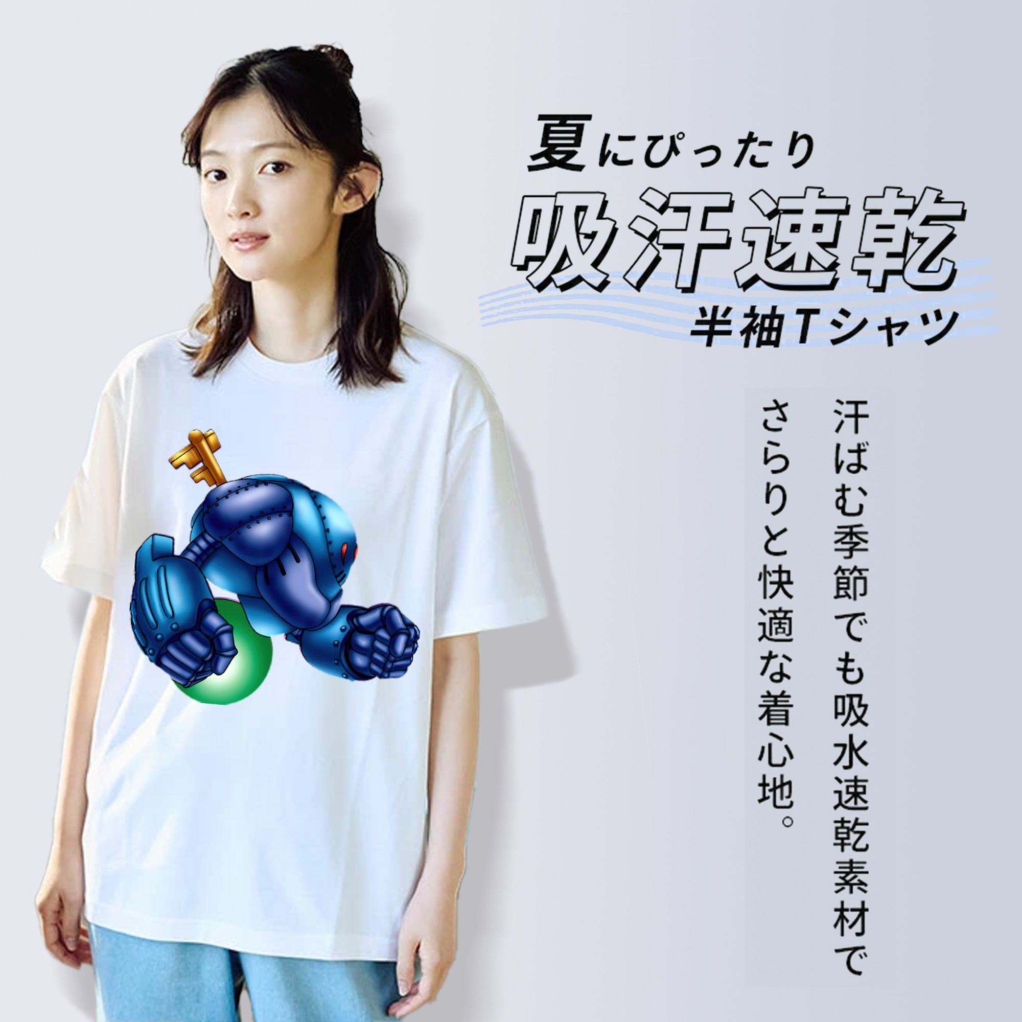 遊☆戯☆王 Yu-Gi-Oh! レディースカジュアルプリントTシャツ（綿100％）