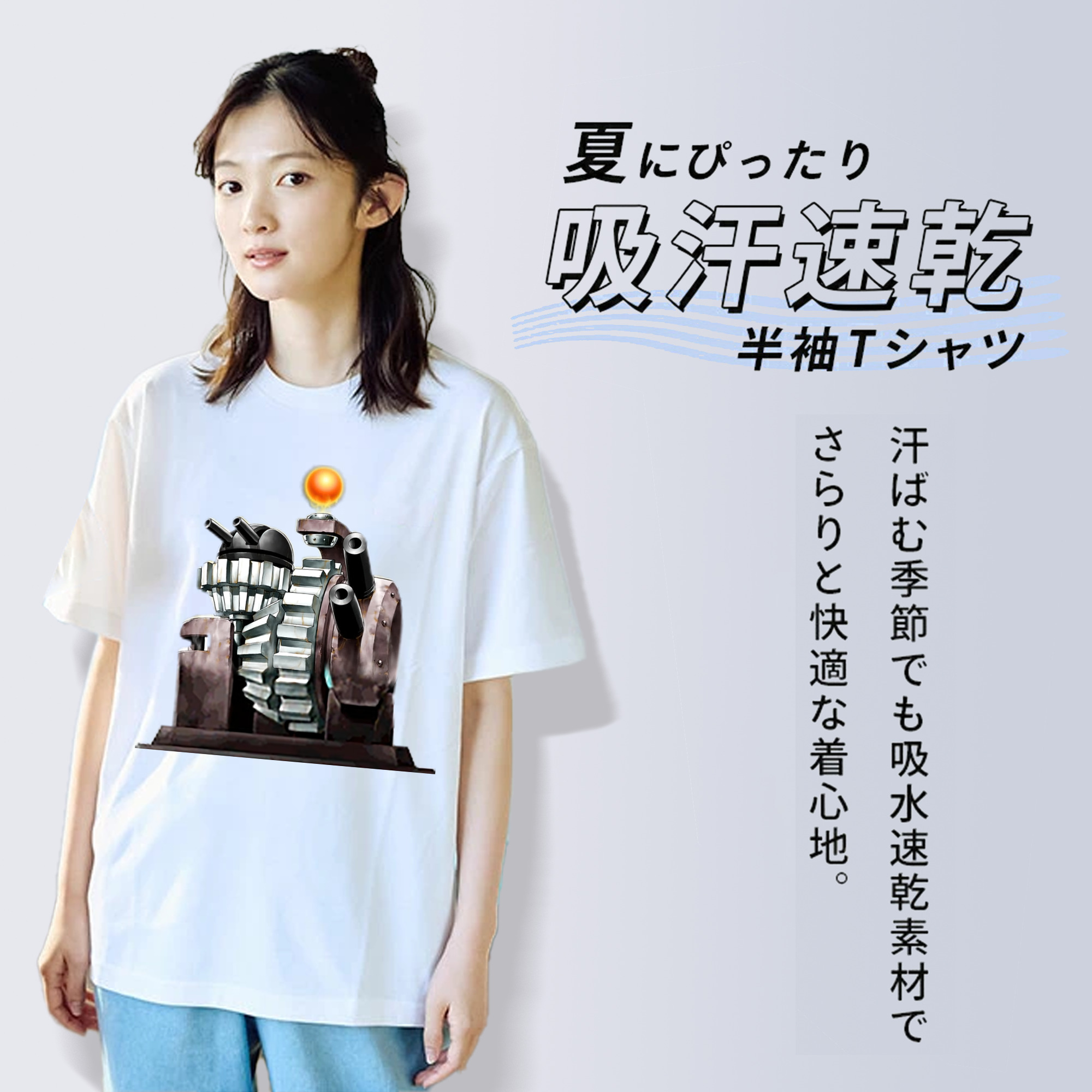 遊☆戯☆王 Yu-Gi-Oh! レディースカジュアルプリントTシャツ（綿100％）