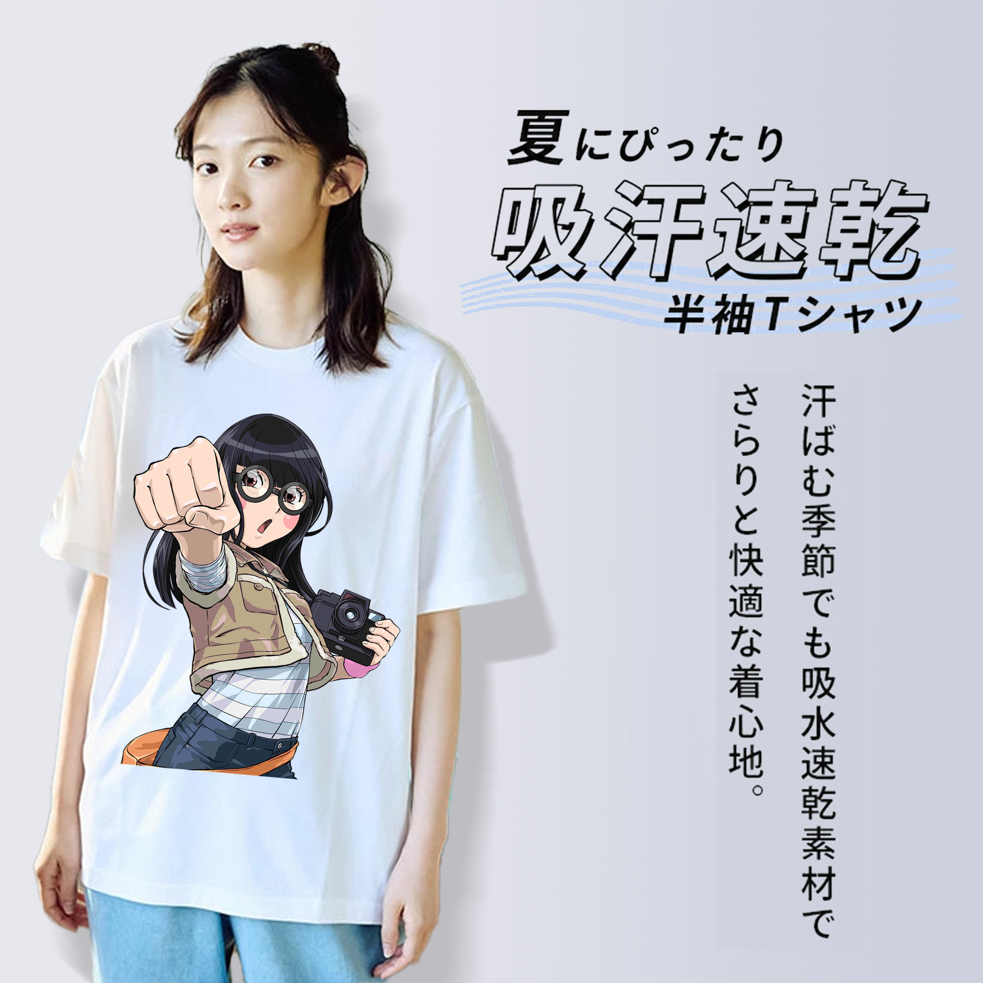 遊☆戯☆王 Yu-Gi-Oh! レディースカジュアルプリントTシャツ（綿100％）