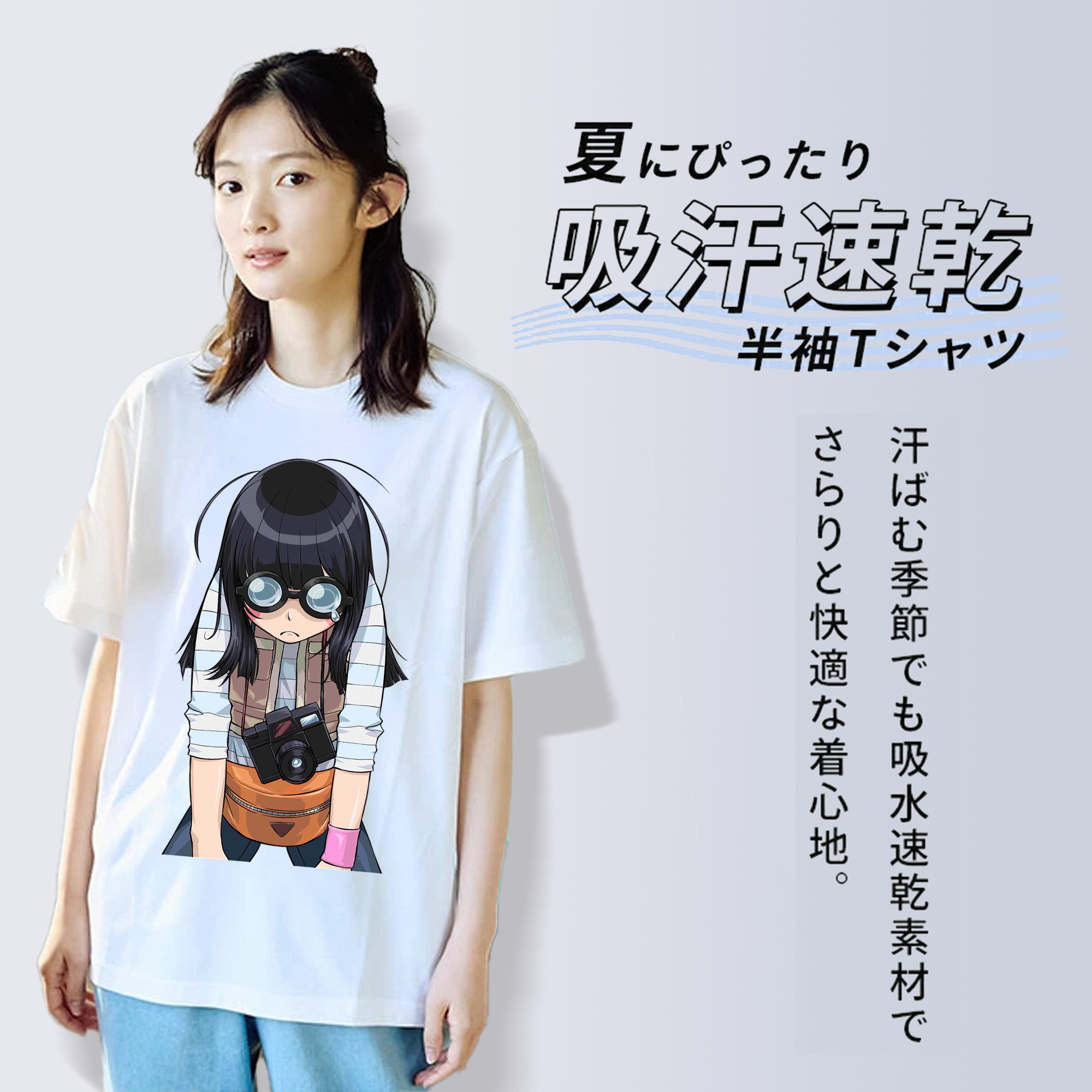 遊☆戯☆王 Yu-Gi-Oh! レディースカジュアルプリントTシャツ（綿100％）