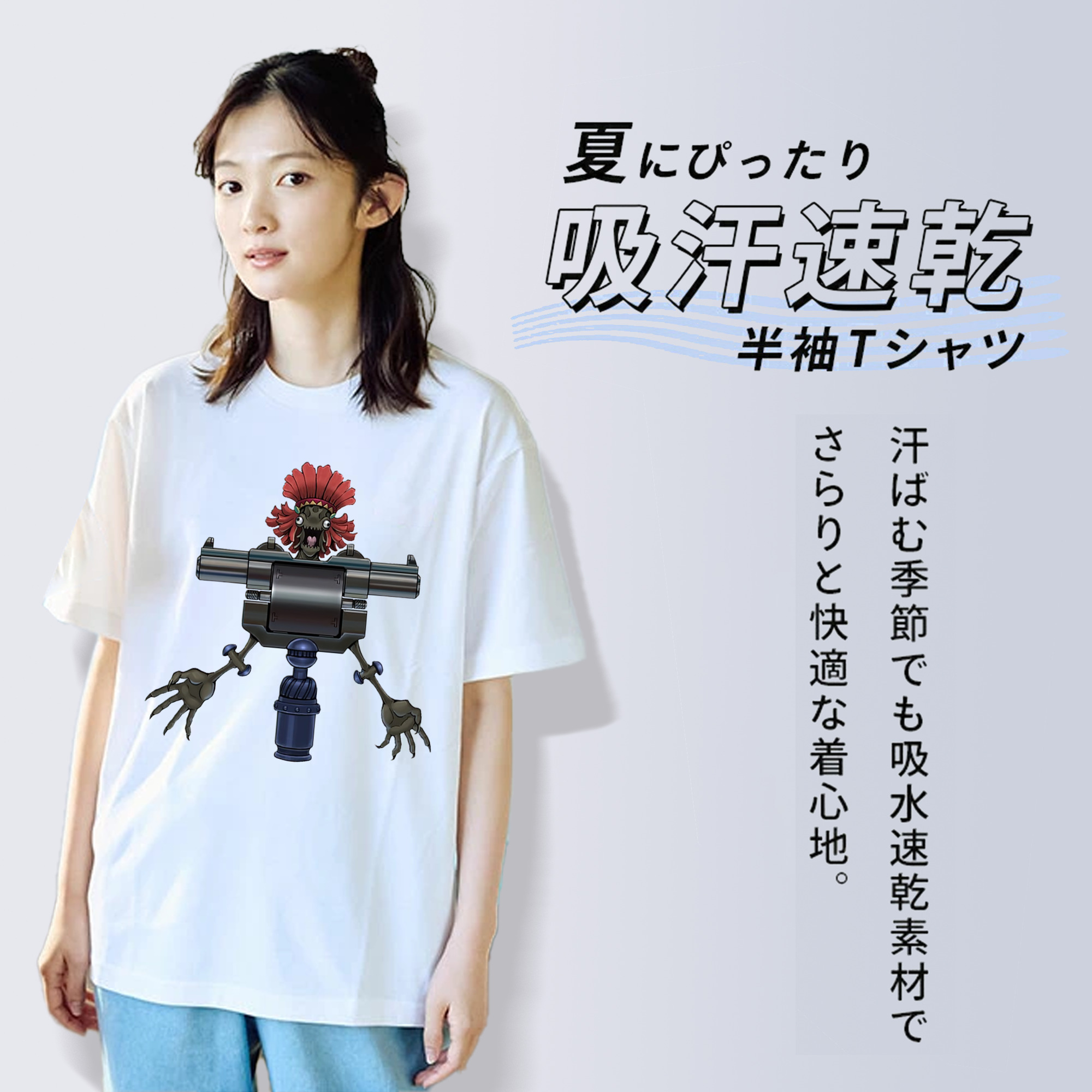遊☆戯☆王 Yu-Gi-Oh! レディースカジュアルプリントTシャツ（綿100％）