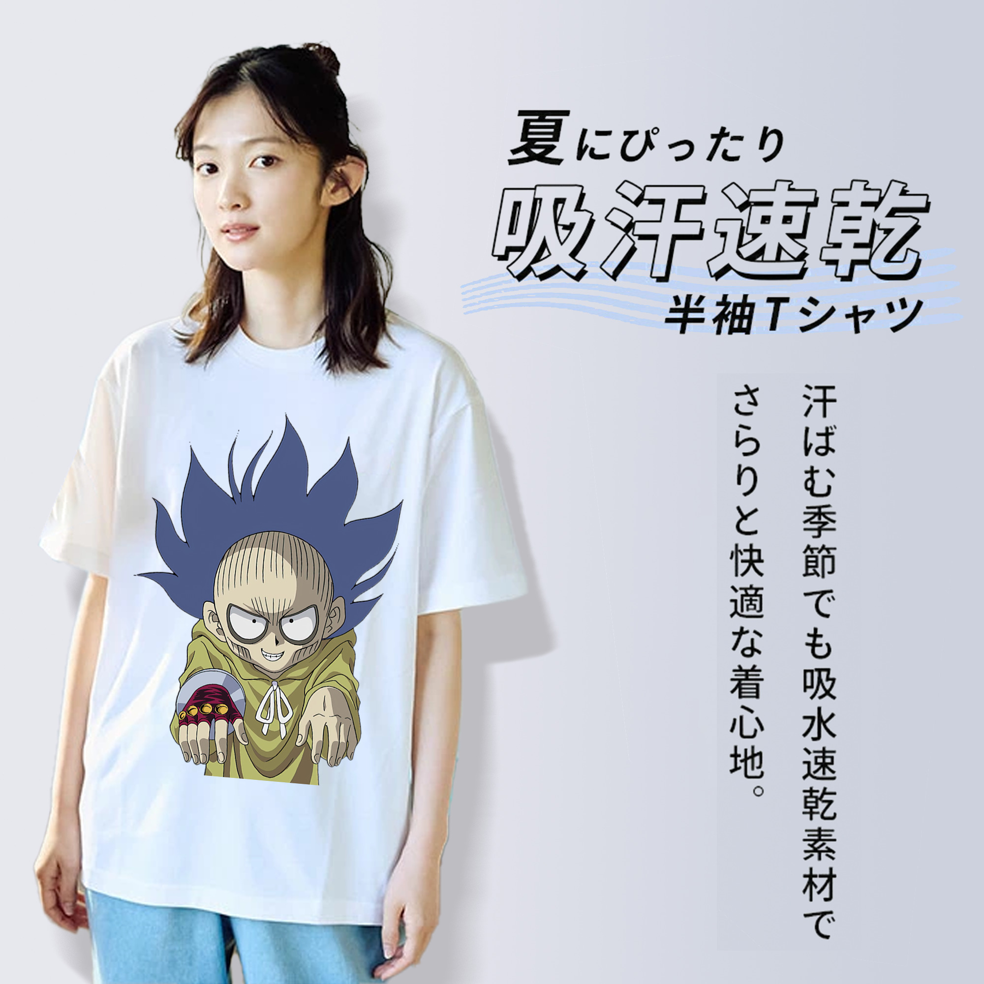 遊☆戯☆王 Yu-Gi-Oh! レディースカジュアルプリントTシャツ（綿100％）