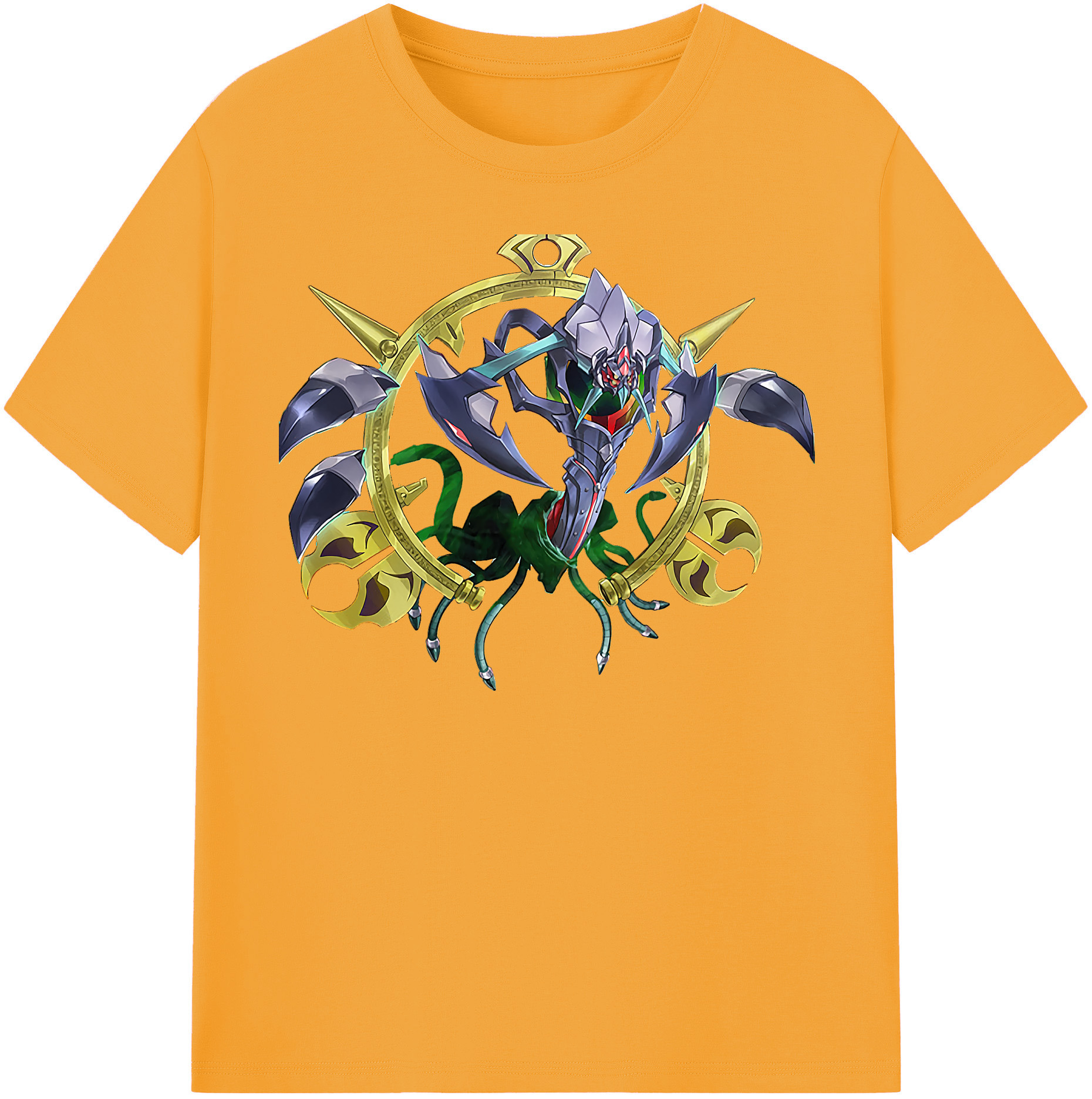 （画像用） 遊☆戯☆王 Yu-Gi-Oh! レディースカジュアルプリントTシャツ（綿100％）