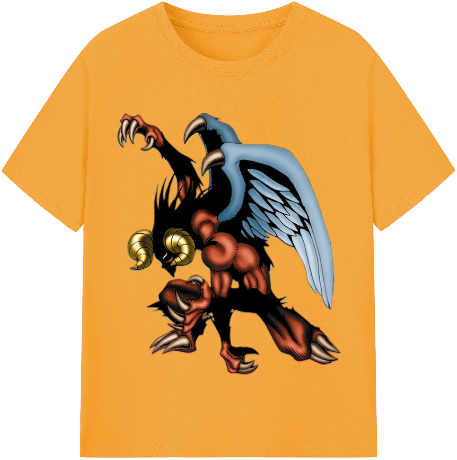 （画像用） 遊☆戯☆王 Yu-Gi-Oh! レディースカジュアルプリントTシャツ（綿100％）