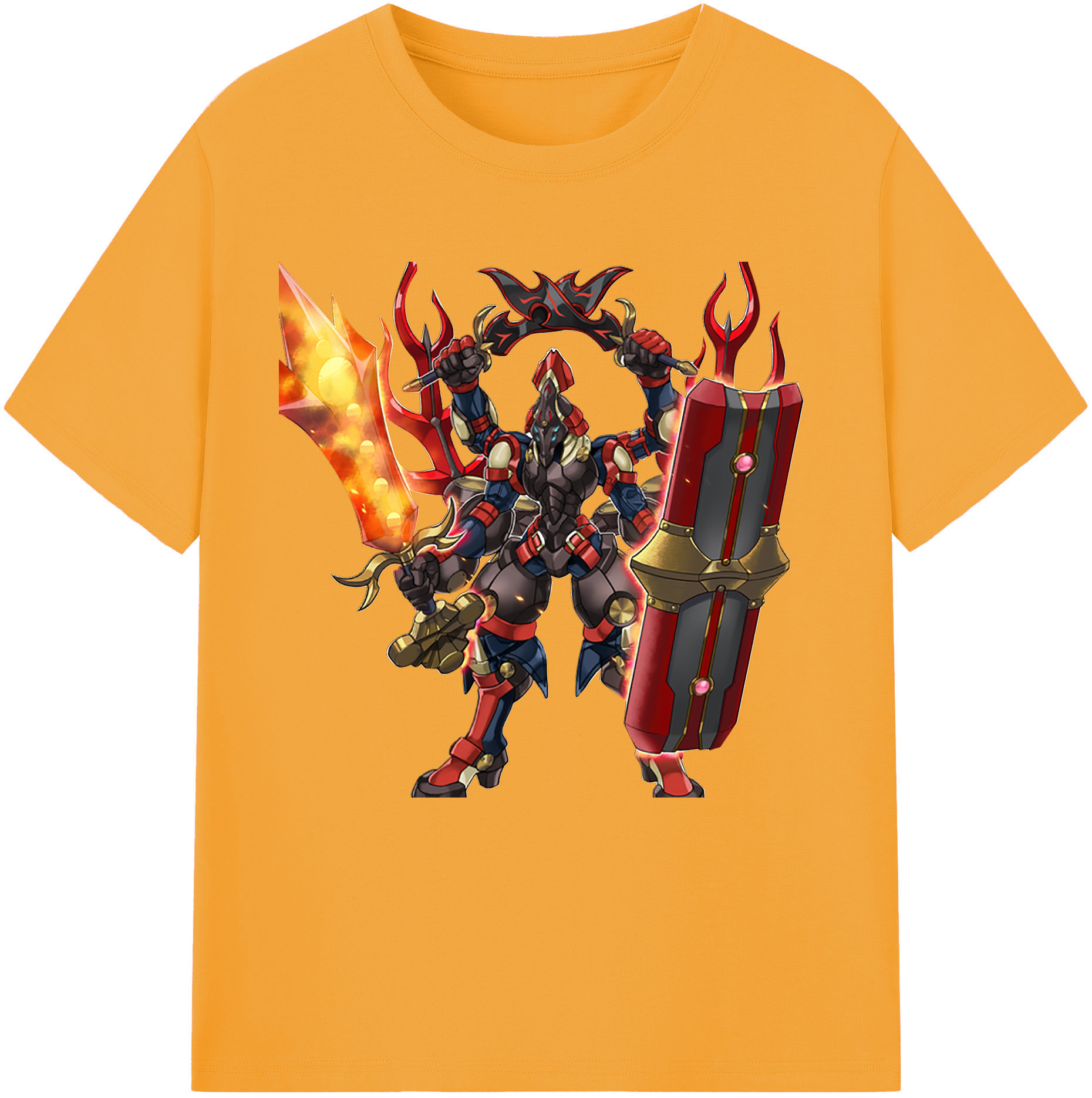 （画像用） 遊☆戯☆王 Yu-Gi-Oh! レディースカジュアルプリントTシャツ（綿100％）