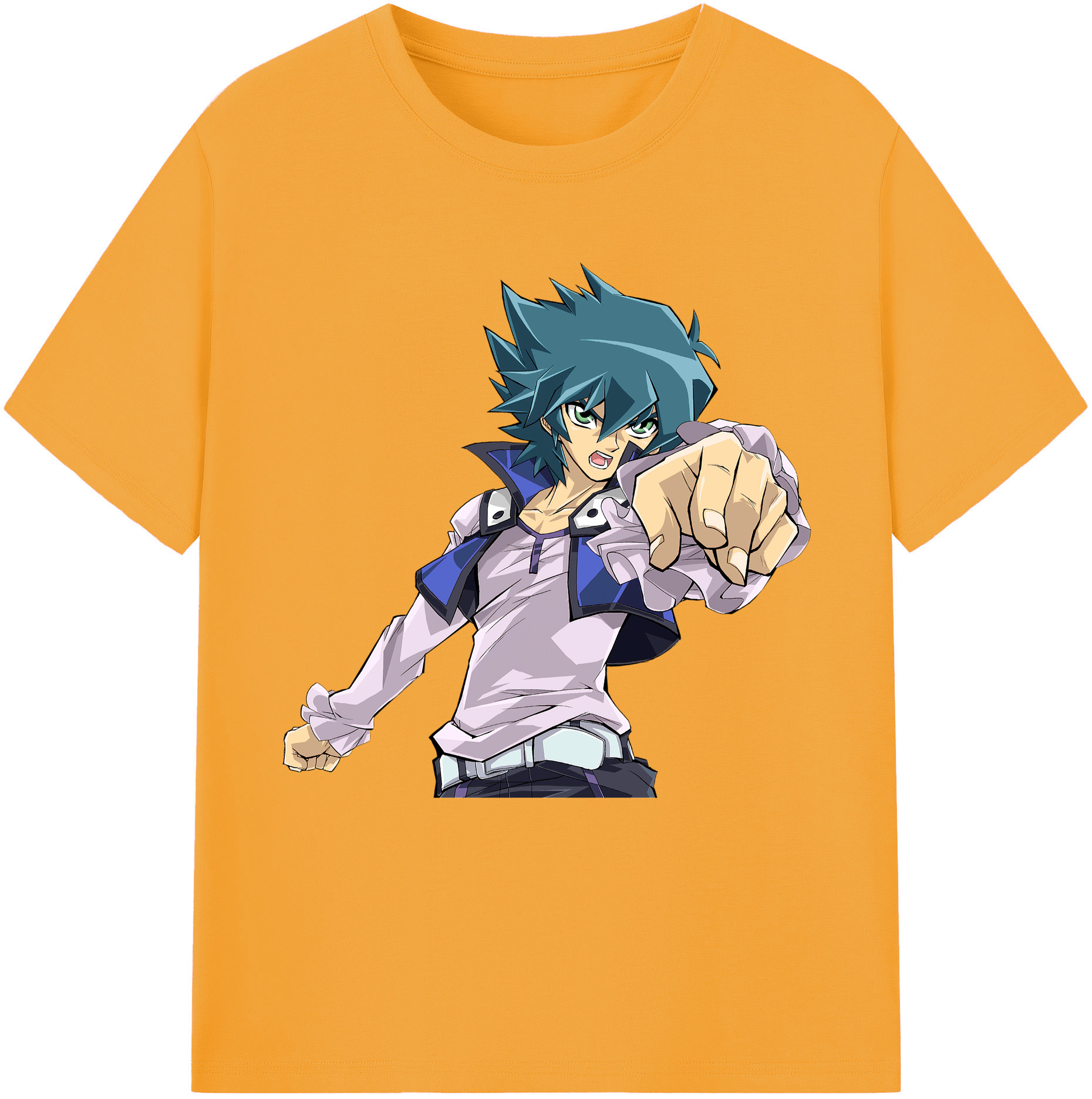 （画像用） 遊☆戯☆王 Yu-Gi-Oh! レディースカジュアルプリントTシャツ（綿100％）