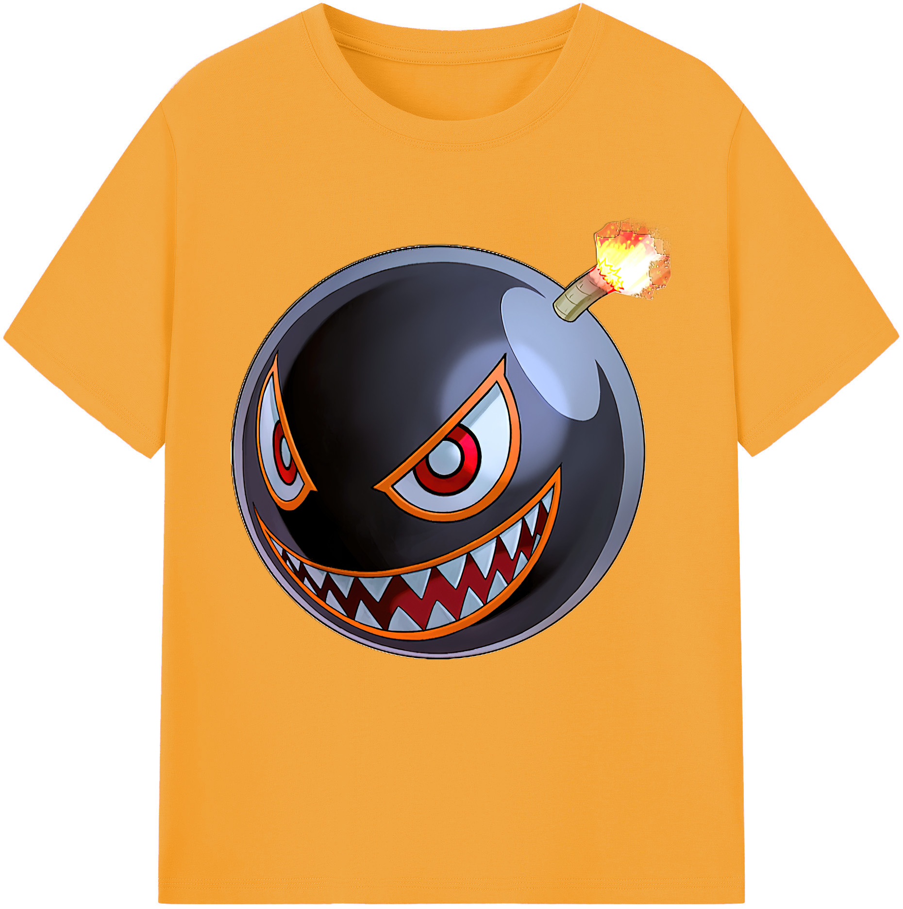 （画像用） 遊☆戯☆王 Yu-Gi-Oh! レディースカジュアルプリントTシャツ（綿100％）