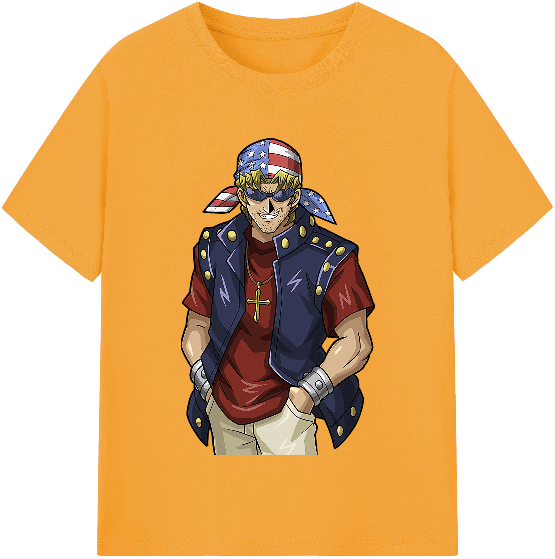 （画像用） 遊☆戯☆王 Yu-Gi-Oh! レディースカジュアルプリントTシャツ（綿100％）