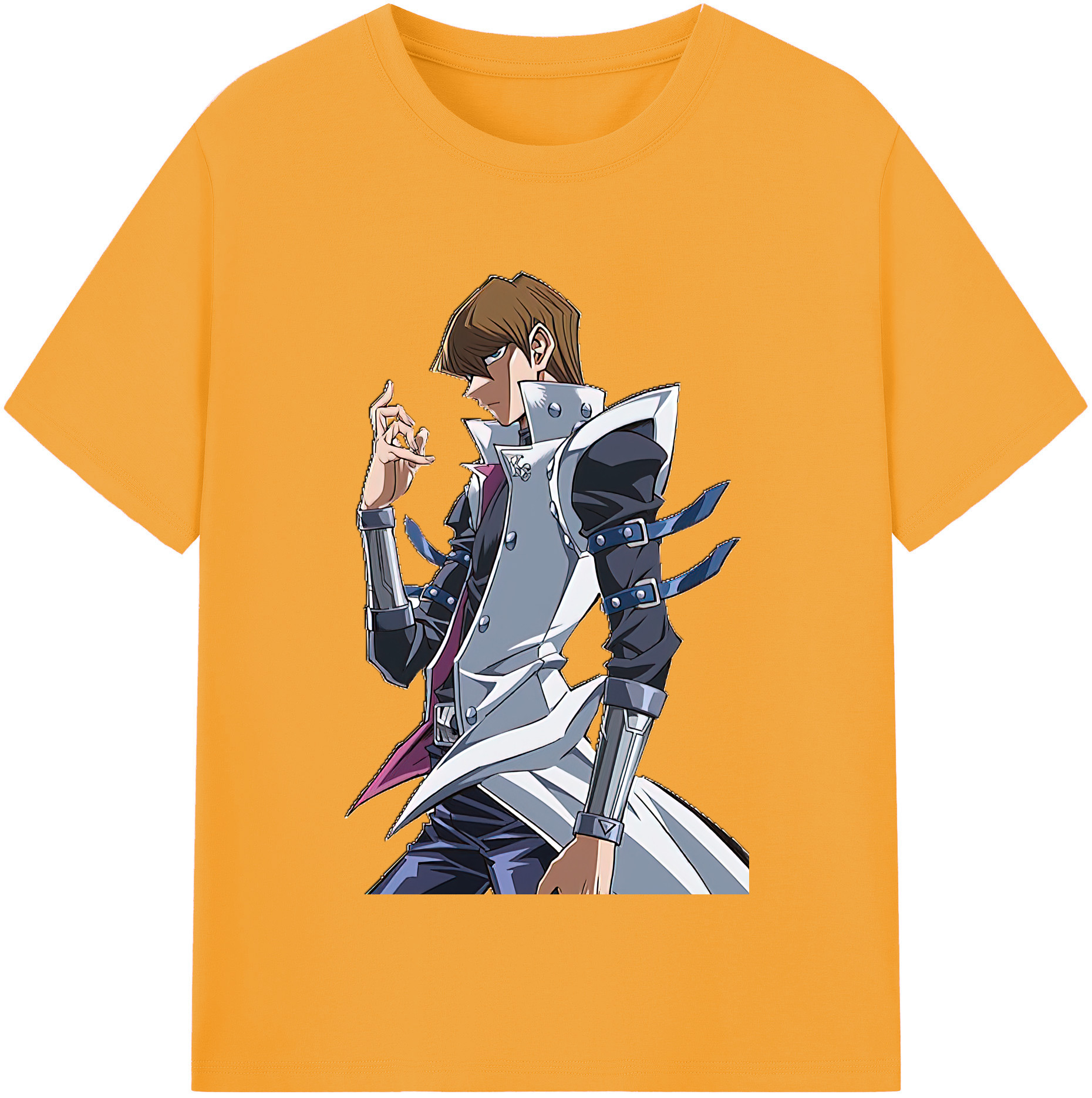 （画像用） 遊☆戯☆王 Yu-Gi-Oh! レディースカジュアルプリントTシャツ（綿100％）