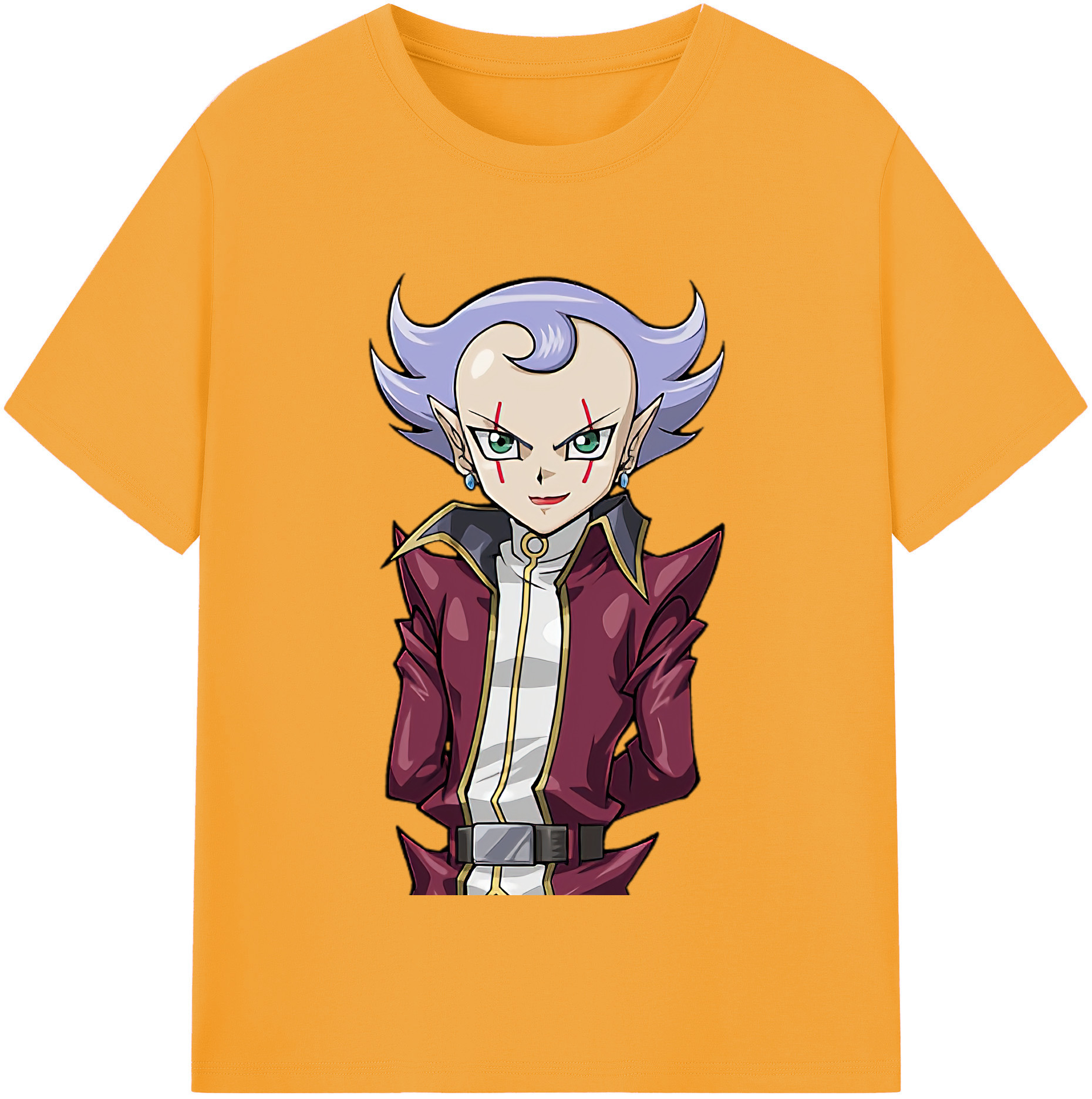 （画像用） 遊☆戯☆王 Yu-Gi-Oh! レディースカジュアルプリントTシャツ（綿100％）