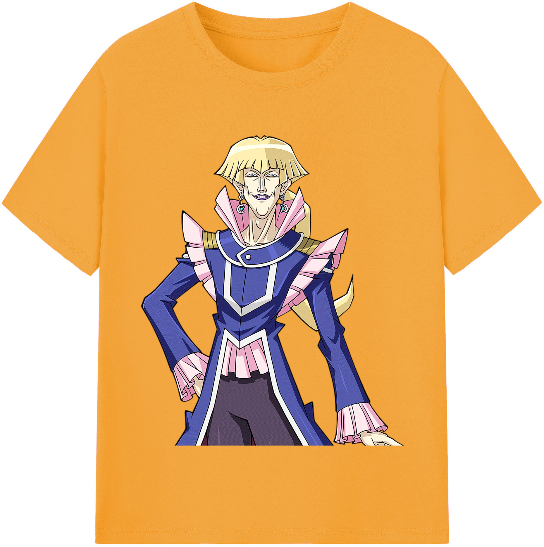 （画像用） 遊☆戯☆王 Yu-Gi-Oh! レディースカジュアルプリントTシャツ（綿100％）