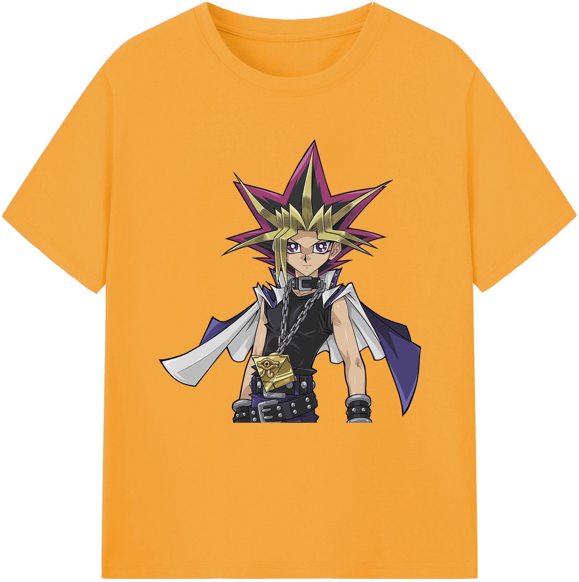 （画像用） 遊☆戯☆王 Yu-Gi-Oh! レディースカジュアルプリントTシャツ（綿100％）