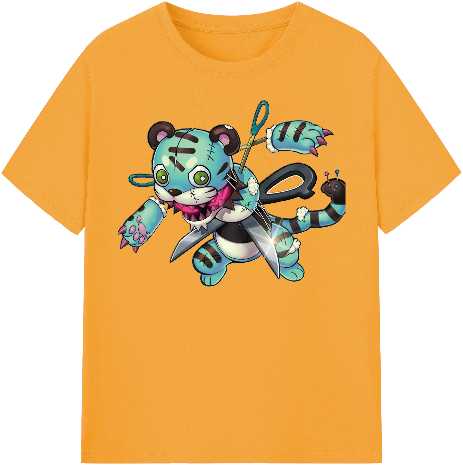 （画像用） 遊☆戯☆王 Yu-Gi-Oh! レディースカジュアルプリントTシャツ（綿100％）