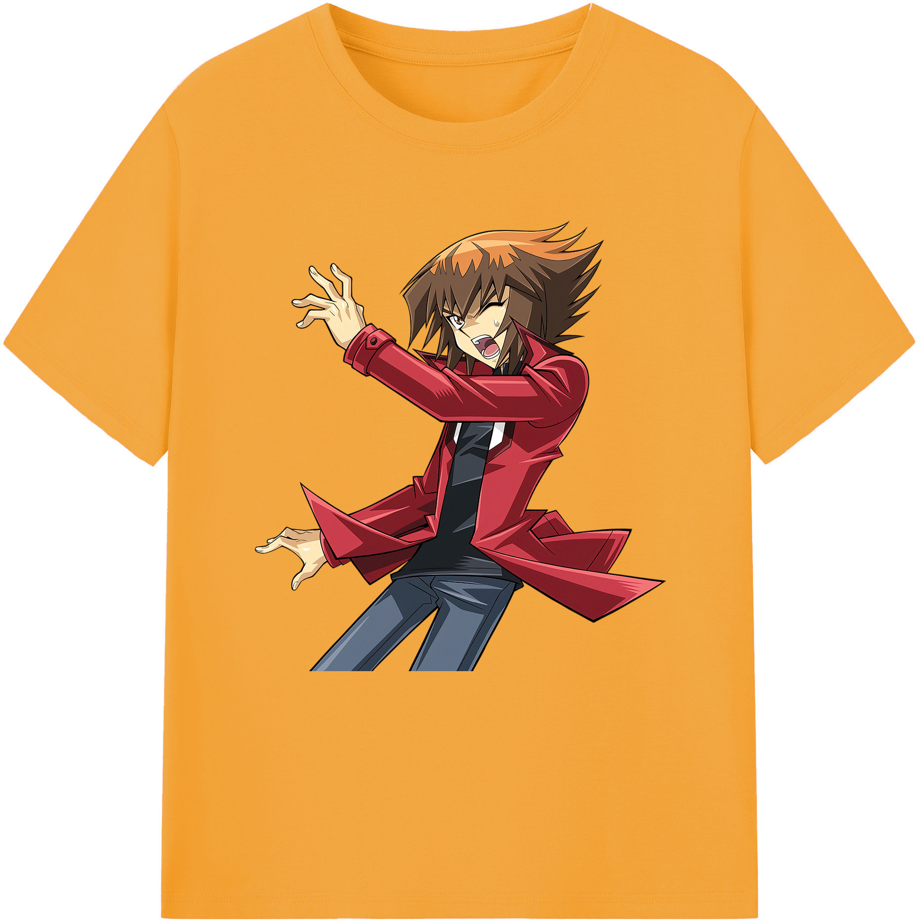 （画像用） 遊☆戯☆王 Yu-Gi-Oh! レディースカジュアルプリントTシャツ（綿100％）