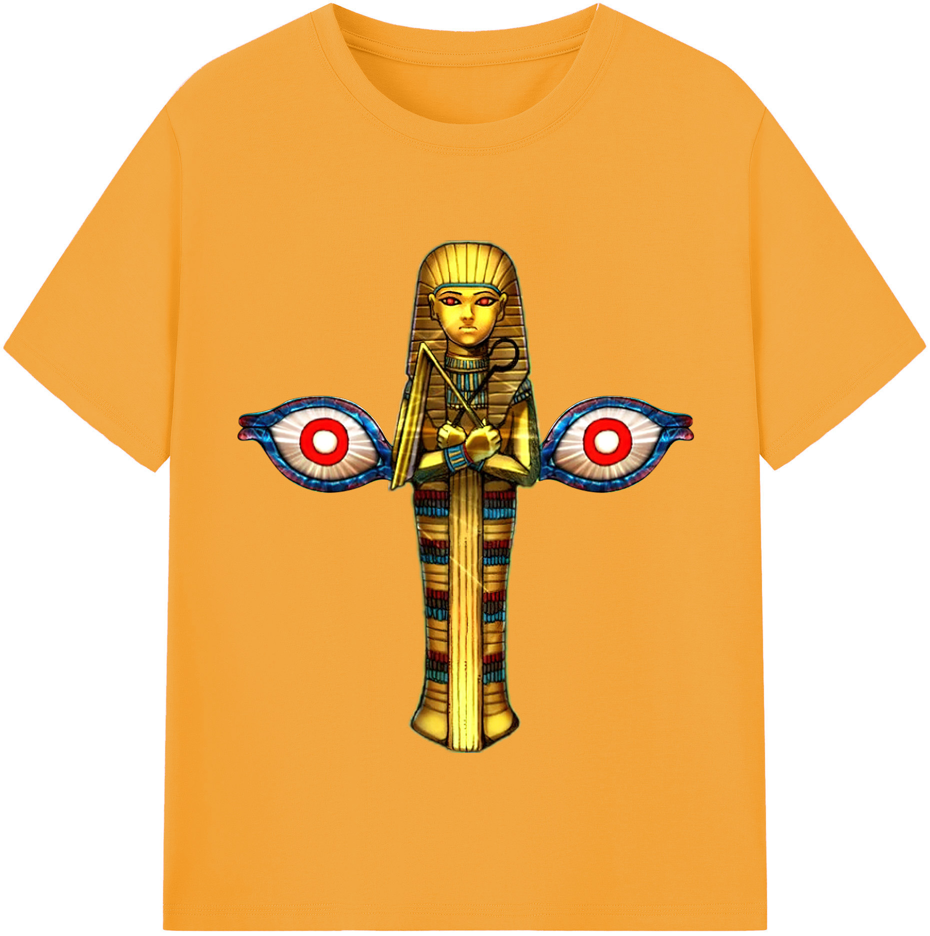 （画像用） 遊☆戯☆王 Yu-Gi-Oh! レディースカジュアルプリントTシャツ（綿100％）