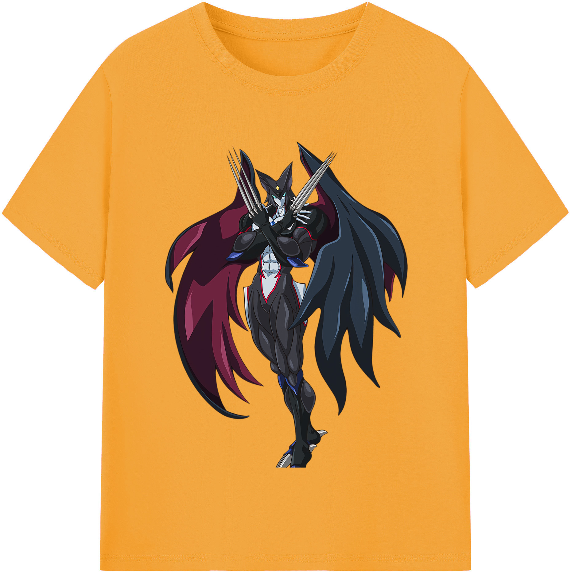 （画像用） 遊☆戯☆王 Yu-Gi-Oh! レディースカジュアルプリントTシャツ（綿100％）