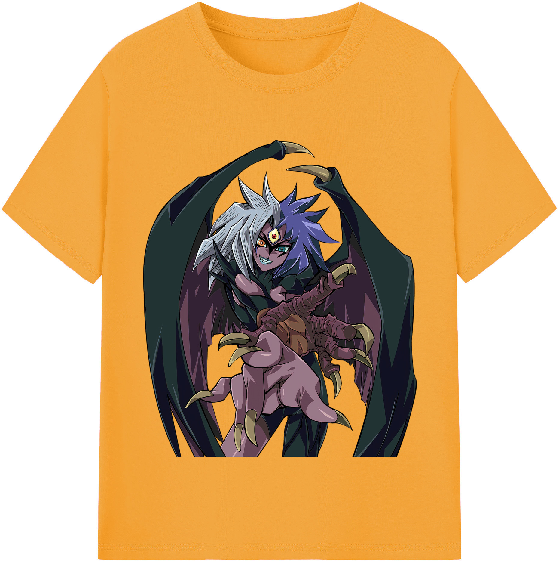 （画像用） 遊☆戯☆王 Yu-Gi-Oh! レディースカジュアルプリントTシャツ（綿100％）