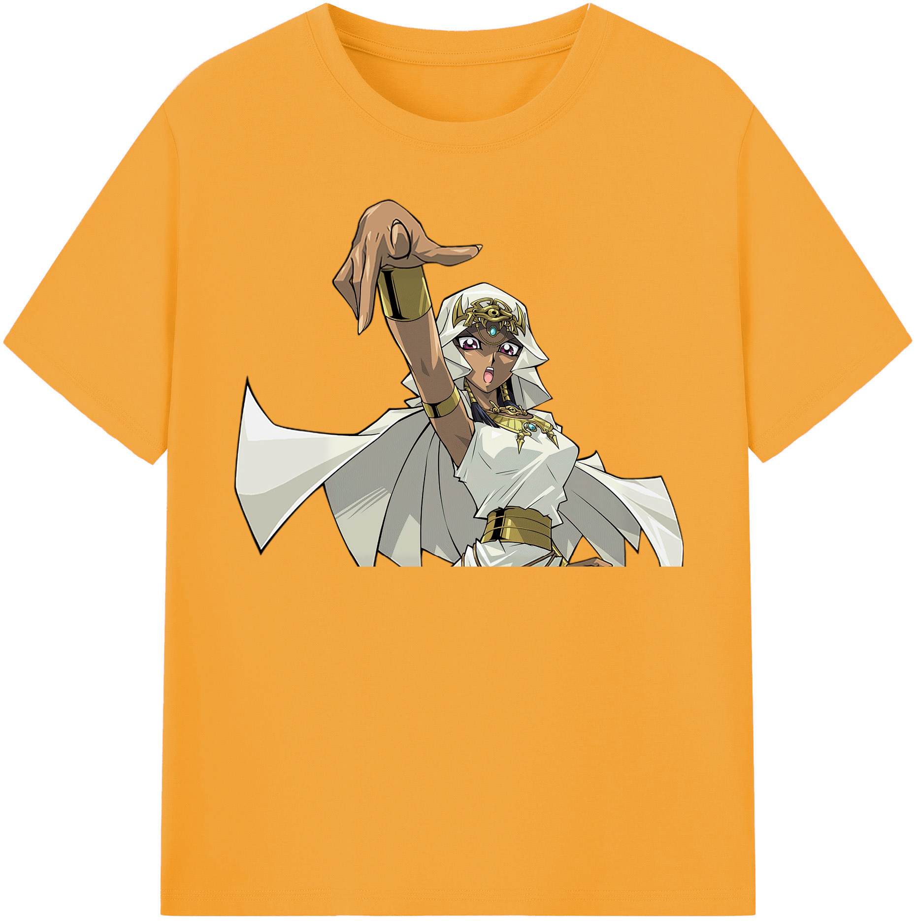 （画像用） 遊☆戯☆王 Yu-Gi-Oh! レディースカジュアルプリントTシャツ（綿100％）
