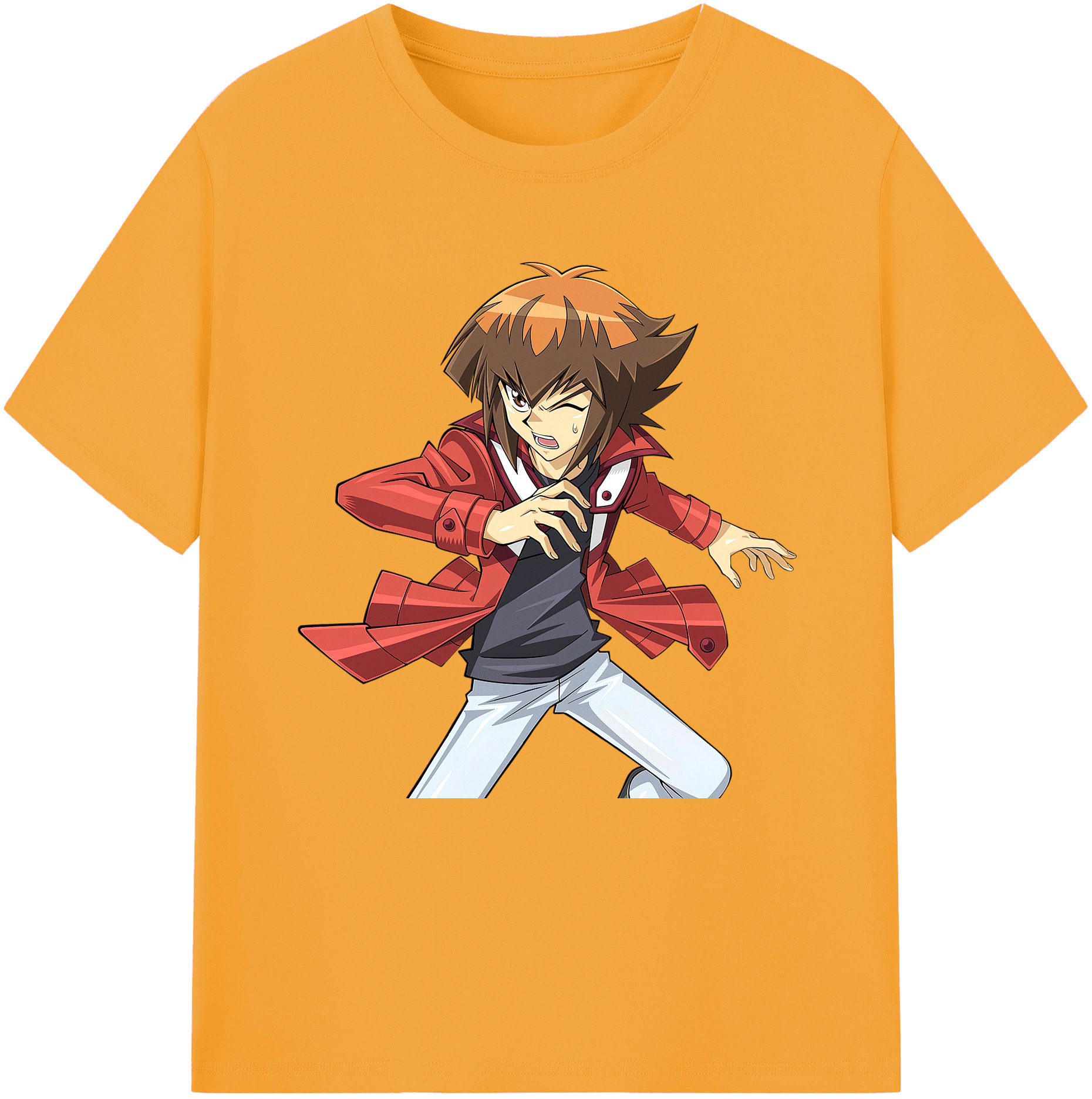 （画像用） 遊☆戯☆王 Yu-Gi-Oh! レディースカジュアルプリントTシャツ（綿100％）