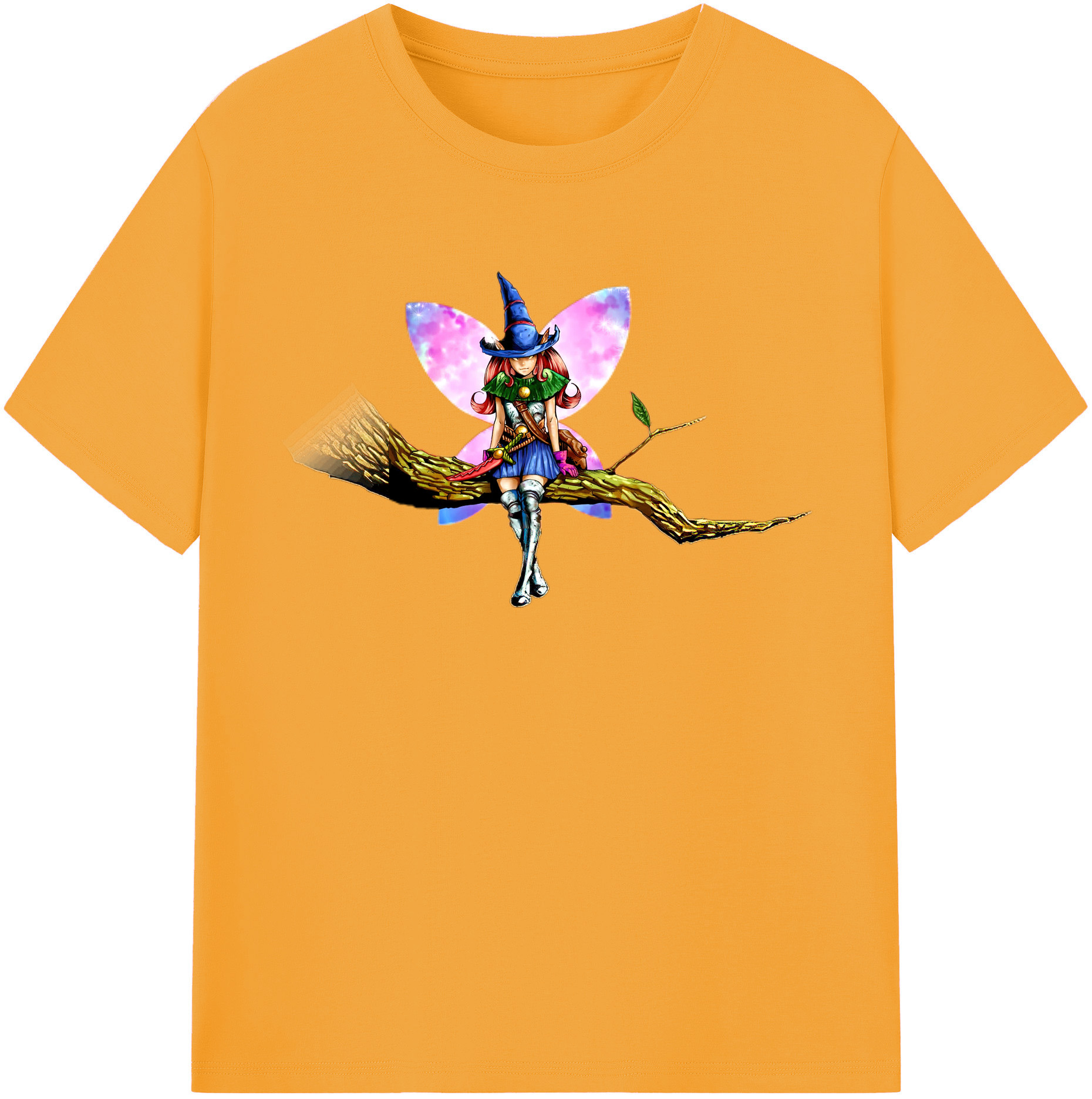 （画像用） 遊☆戯☆王 Yu-Gi-Oh! レディースカジュアルプリントTシャツ（綿100％）