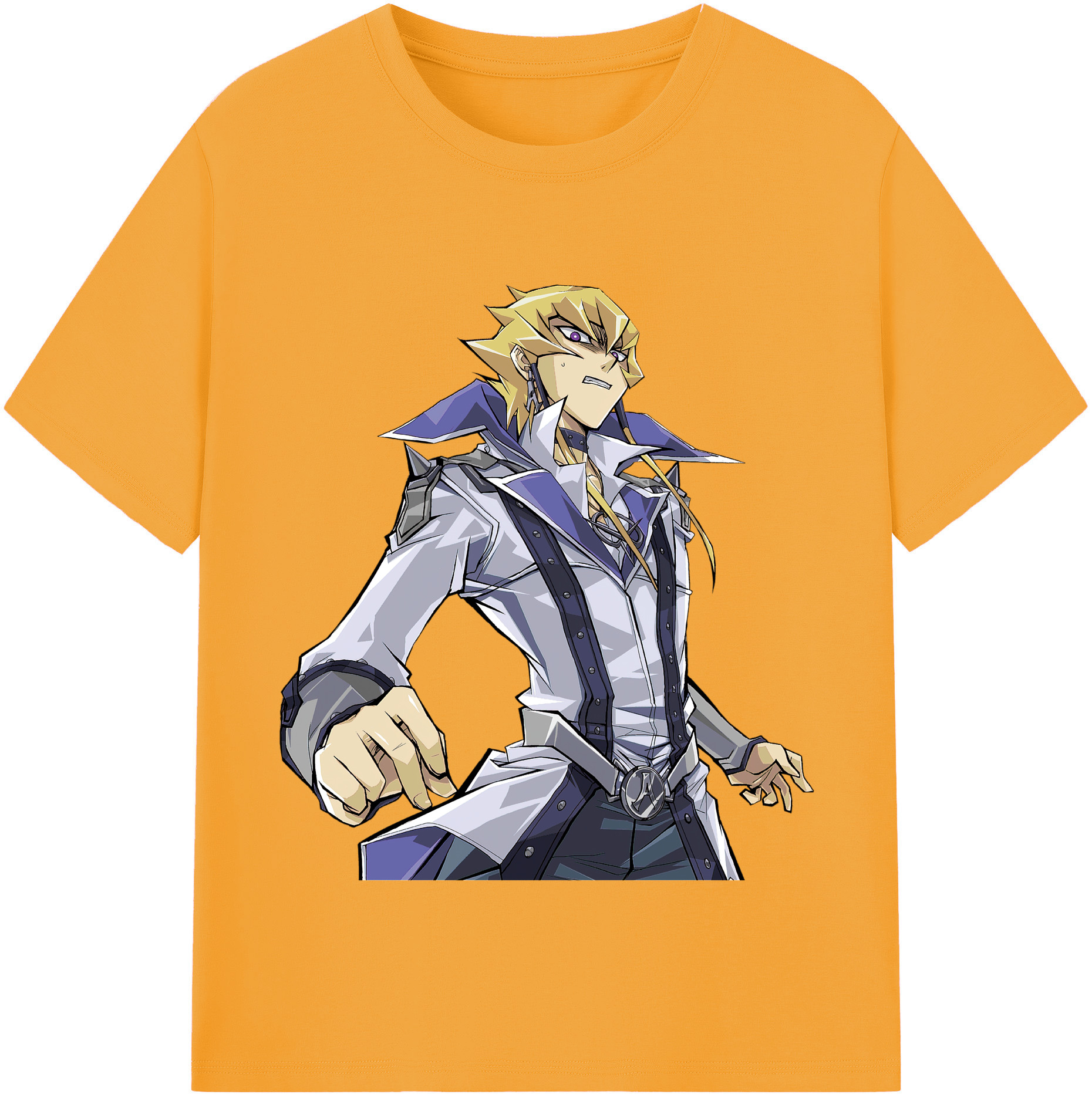 （画像用） 遊☆戯☆王 Yu-Gi-Oh! レディースカジュアルプリントTシャツ（綿100％）