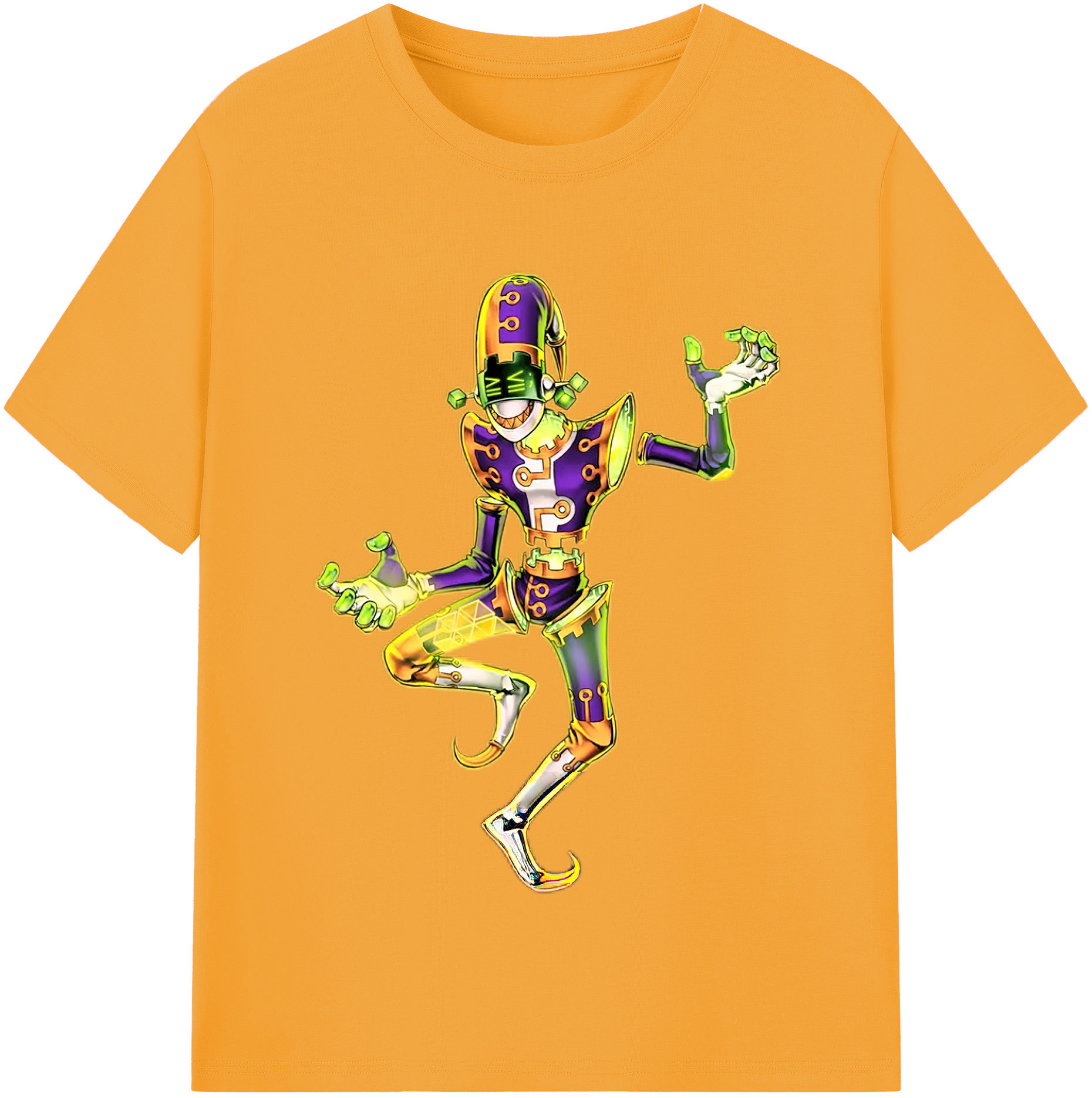 （画像用） 遊☆戯☆王 Yu-Gi-Oh! レディースカジュアルプリントTシャツ（綿100％）