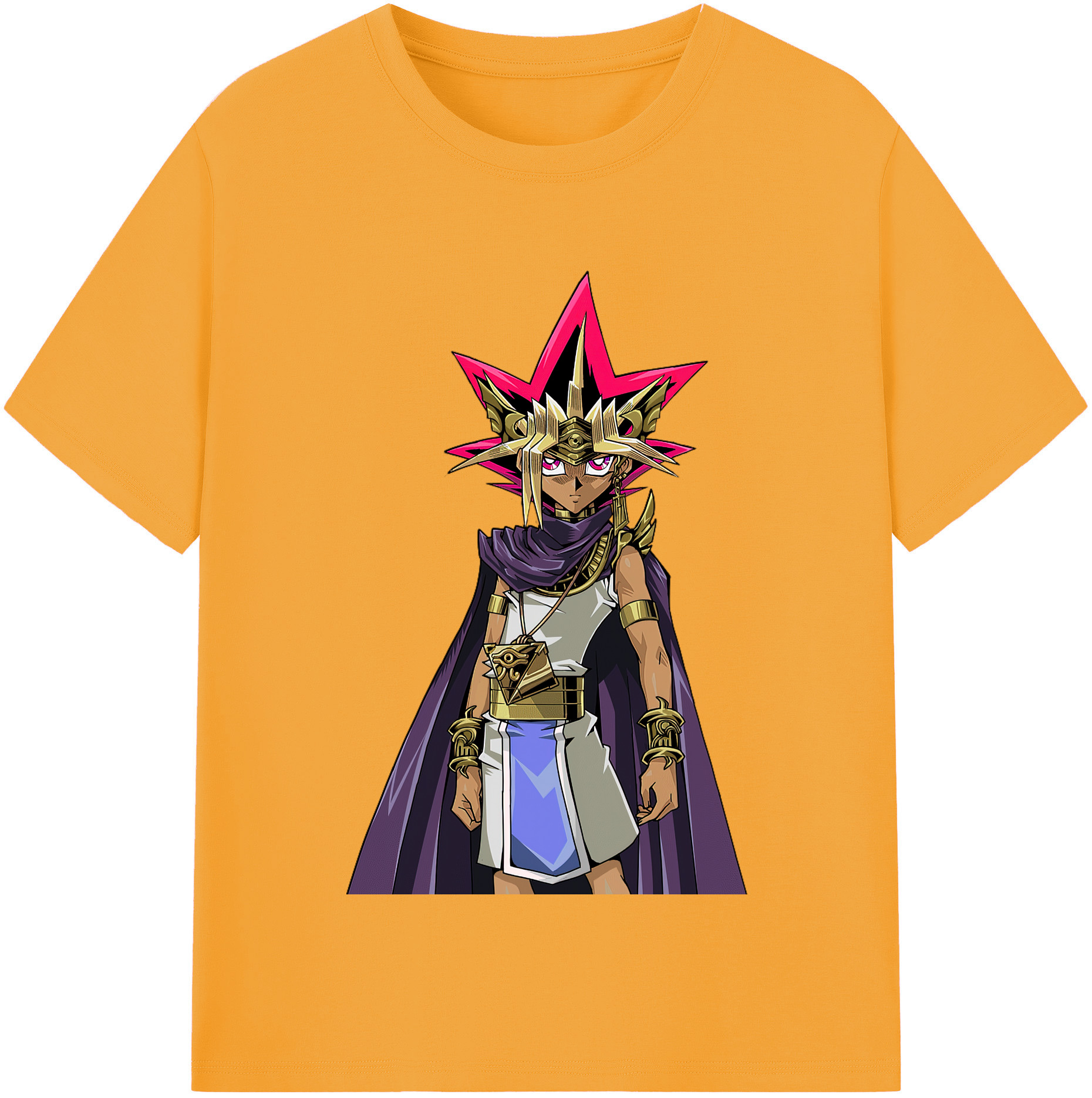 （画像用） 遊☆戯☆王 Yu-Gi-Oh! レディースカジュアルプリントTシャツ（綿100％）