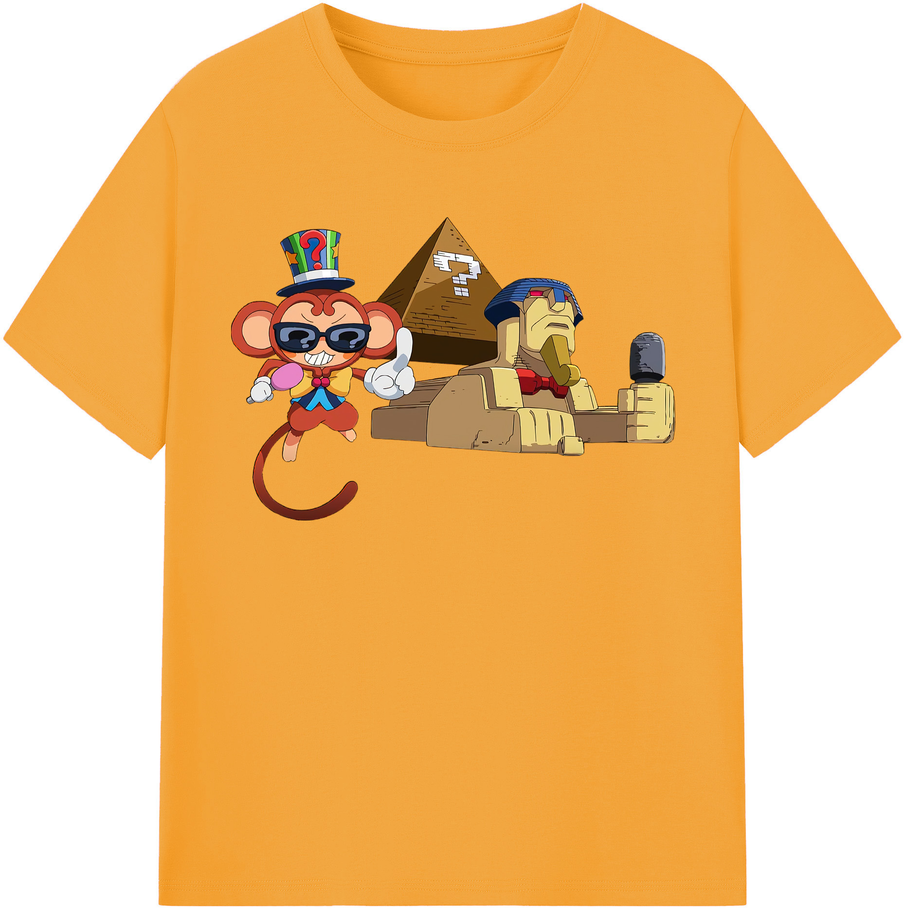 （画像用） 遊☆戯☆王 Yu-Gi-Oh! レディースカジュアルプリントTシャツ（綿100％）