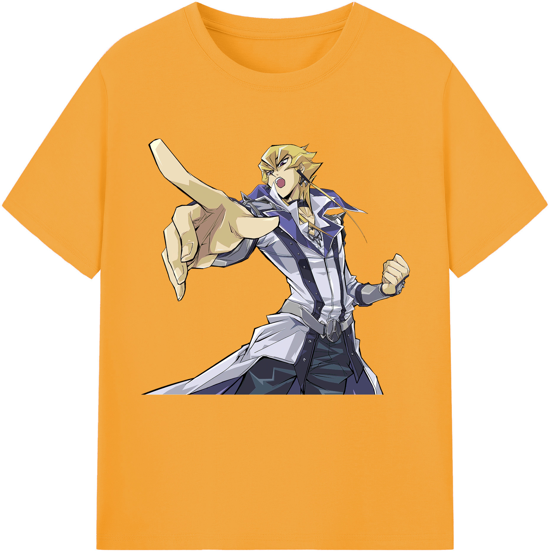 （画像用） 遊☆戯☆王 Yu-Gi-Oh! レディースカジュアルプリントTシャツ（綿100％）