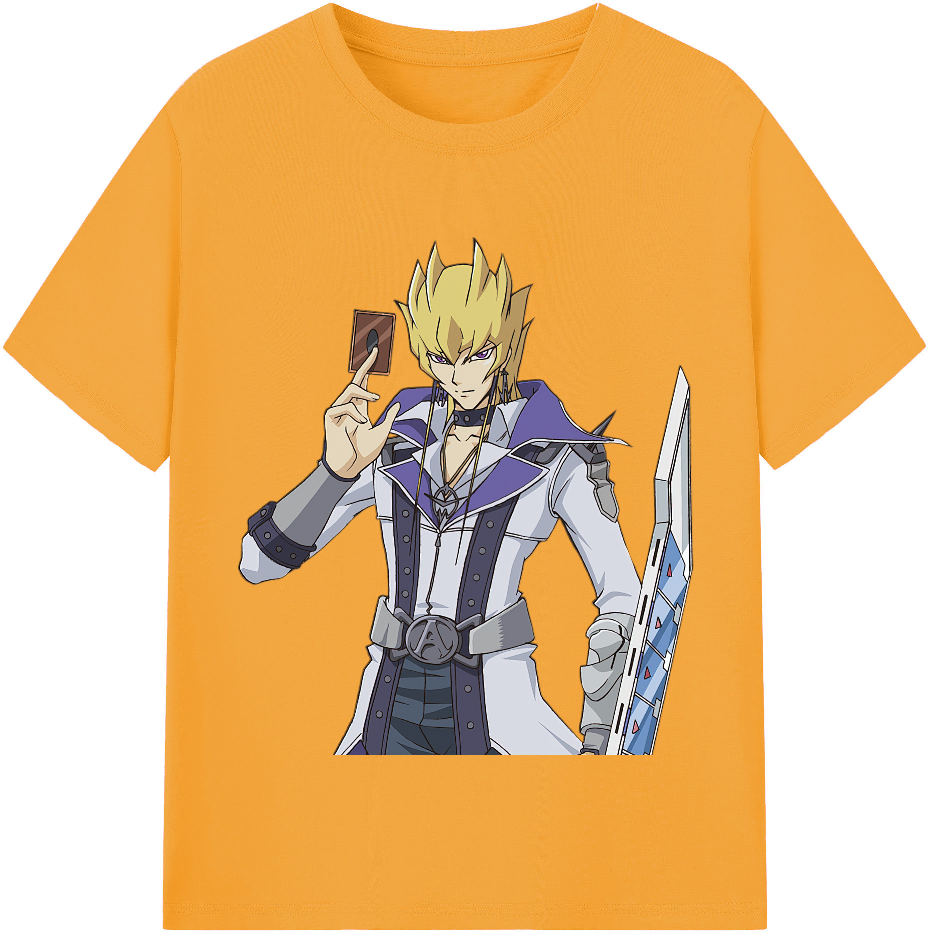 （画像用） 遊☆戯☆王 Yu-Gi-Oh! レディースカジュアルプリントTシャツ（綿100％）