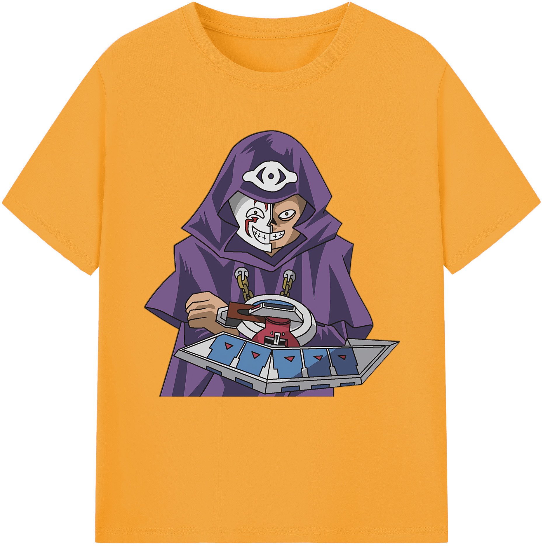（画像用） 遊☆戯☆王 Yu-Gi-Oh! レディースカジュアルプリントTシャツ（綿100％）