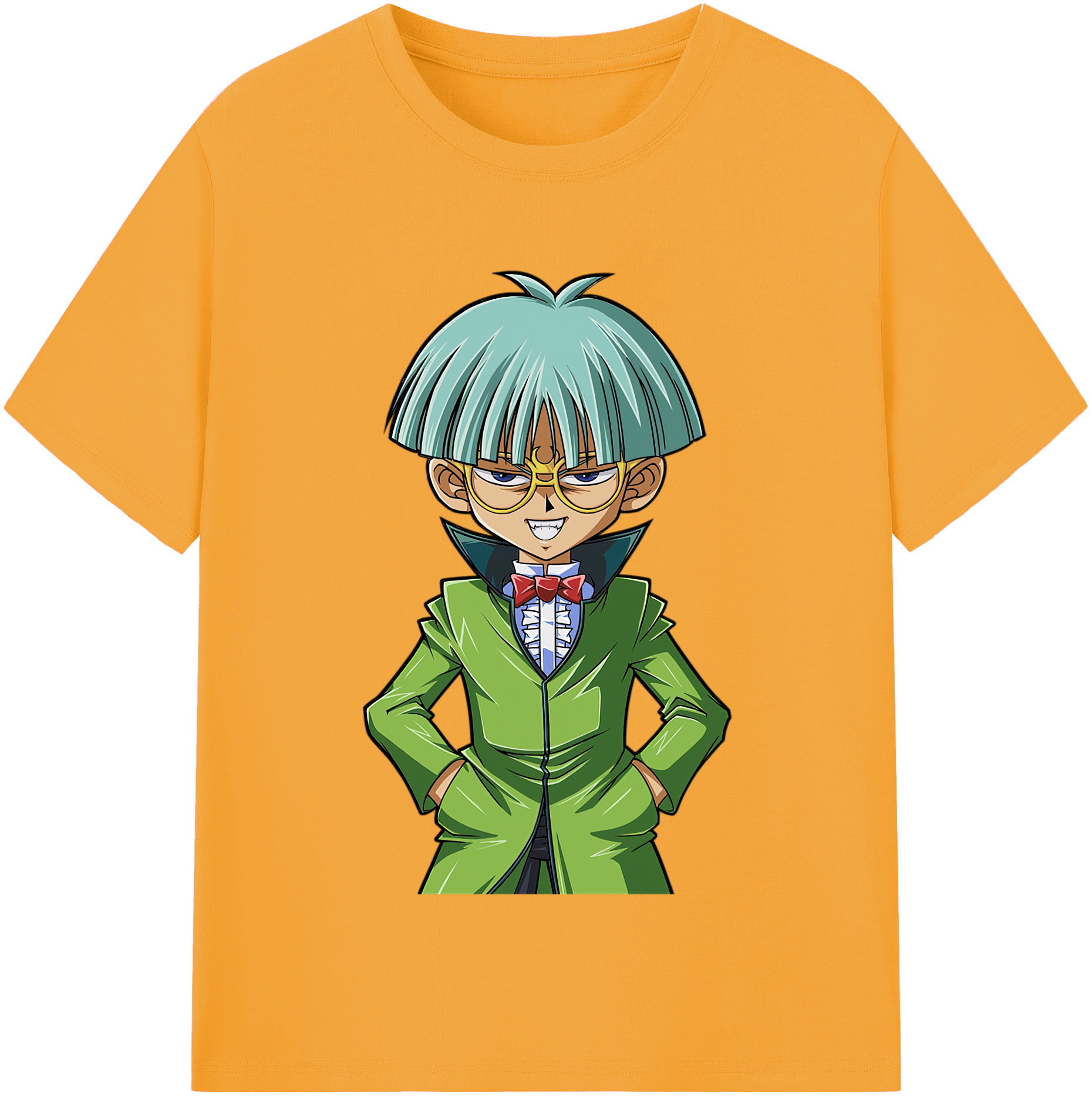 （画像用） 遊☆戯☆王 Yu-Gi-Oh! レディースカジュアルプリントTシャツ（綿100％）