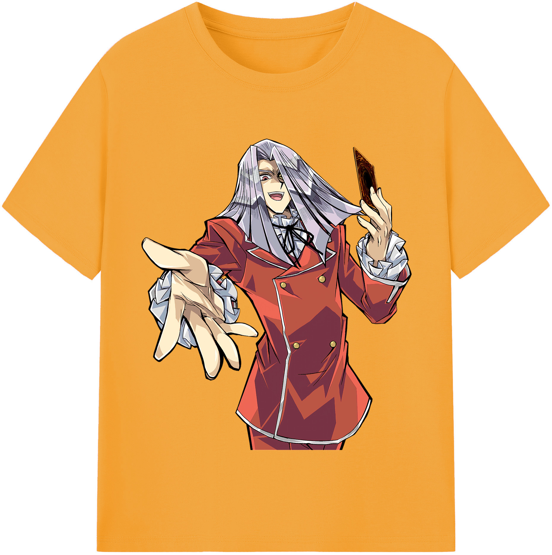 （画像用） 遊☆戯☆王 Yu-Gi-Oh! レディースカジュアルプリントTシャツ（綿100％）