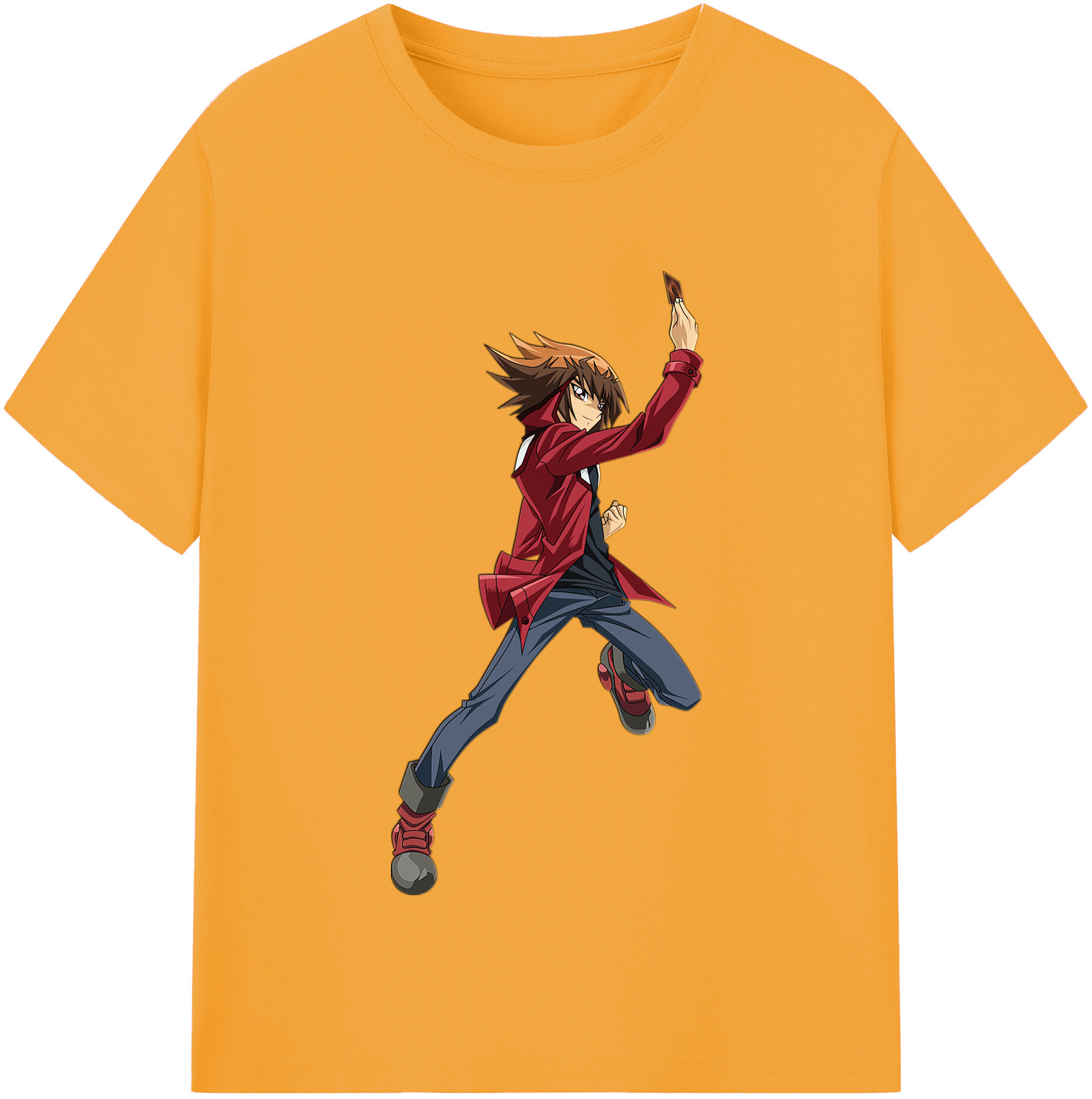 （画像用） 遊☆戯☆王 Yu-Gi-Oh! レディースカジュアルプリントTシャツ（綿100％）