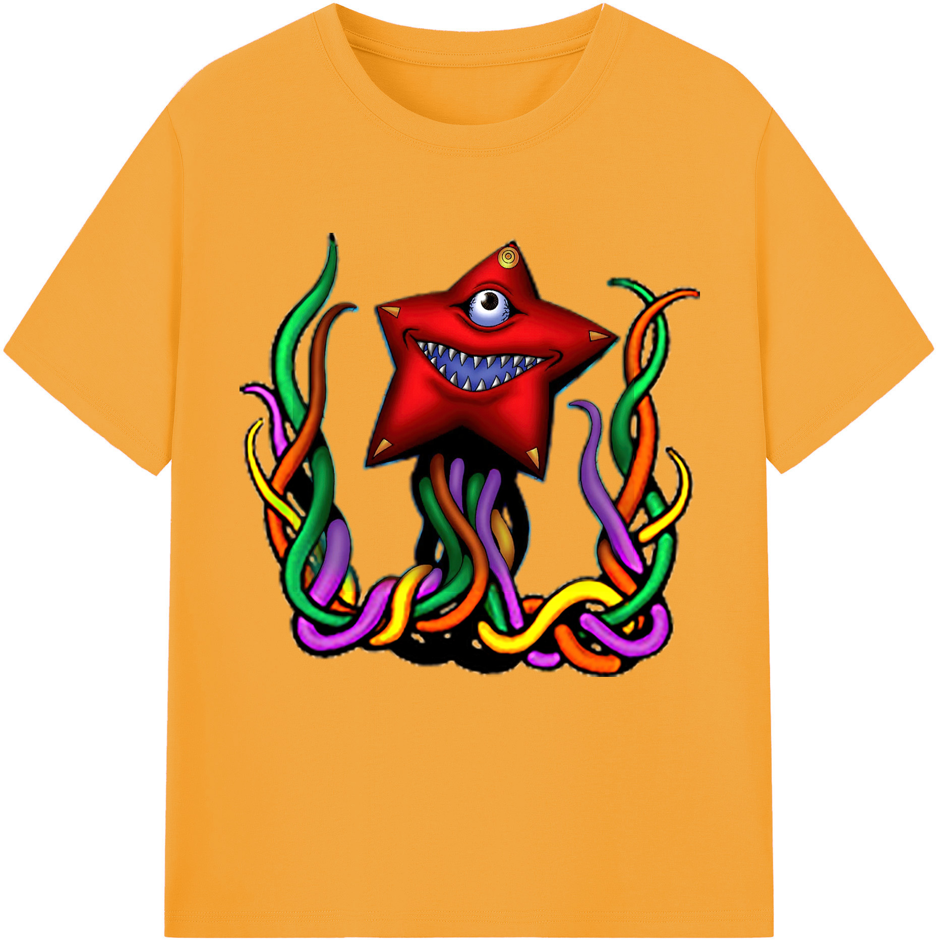 （画像用） 遊☆戯☆王 Yu-Gi-Oh! レディースカジュアルプリントTシャツ（綿100％）