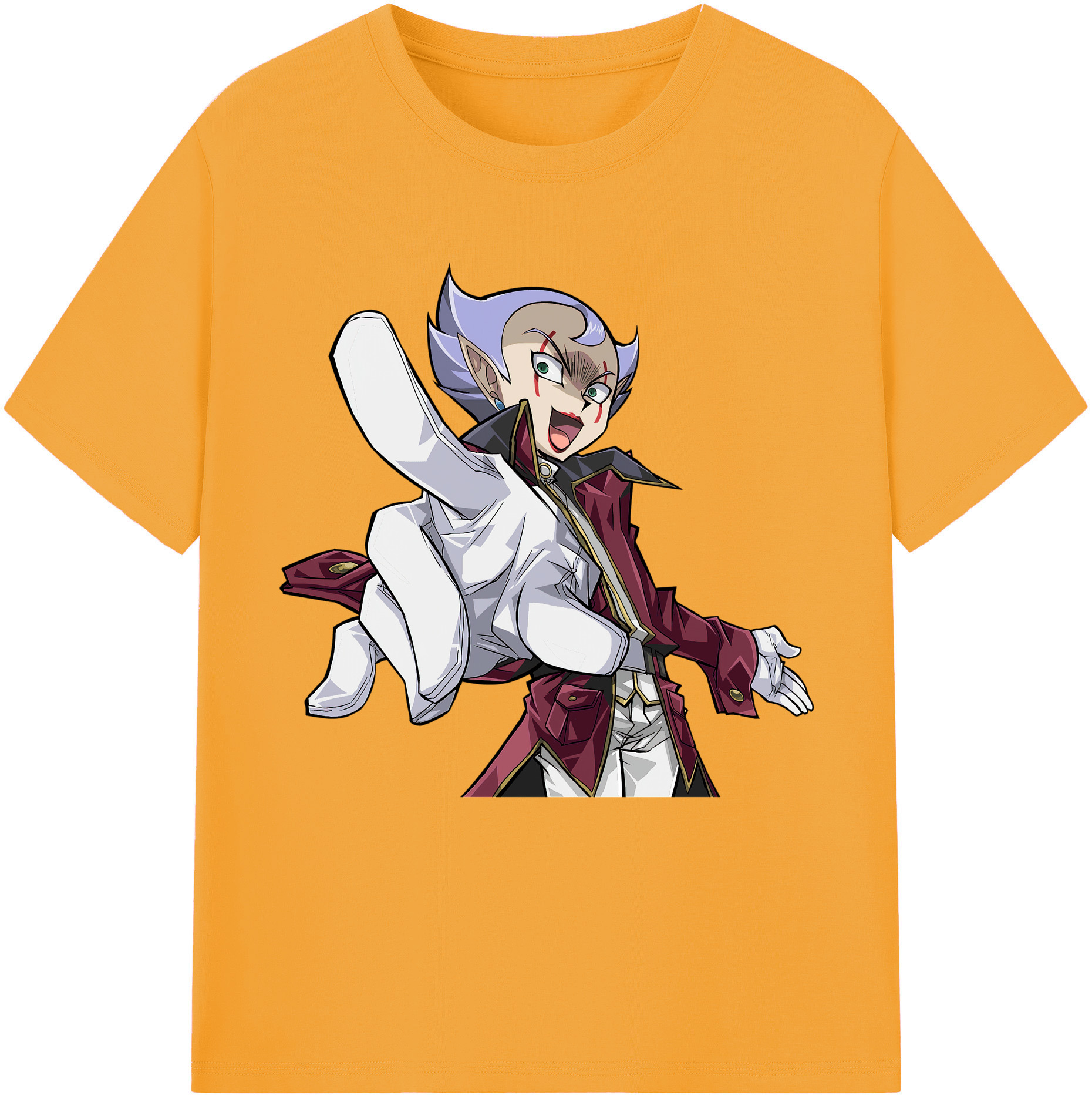 （画像用） 遊☆戯☆王 Yu-Gi-Oh! レディースカジュアルプリントTシャツ（綿100％）