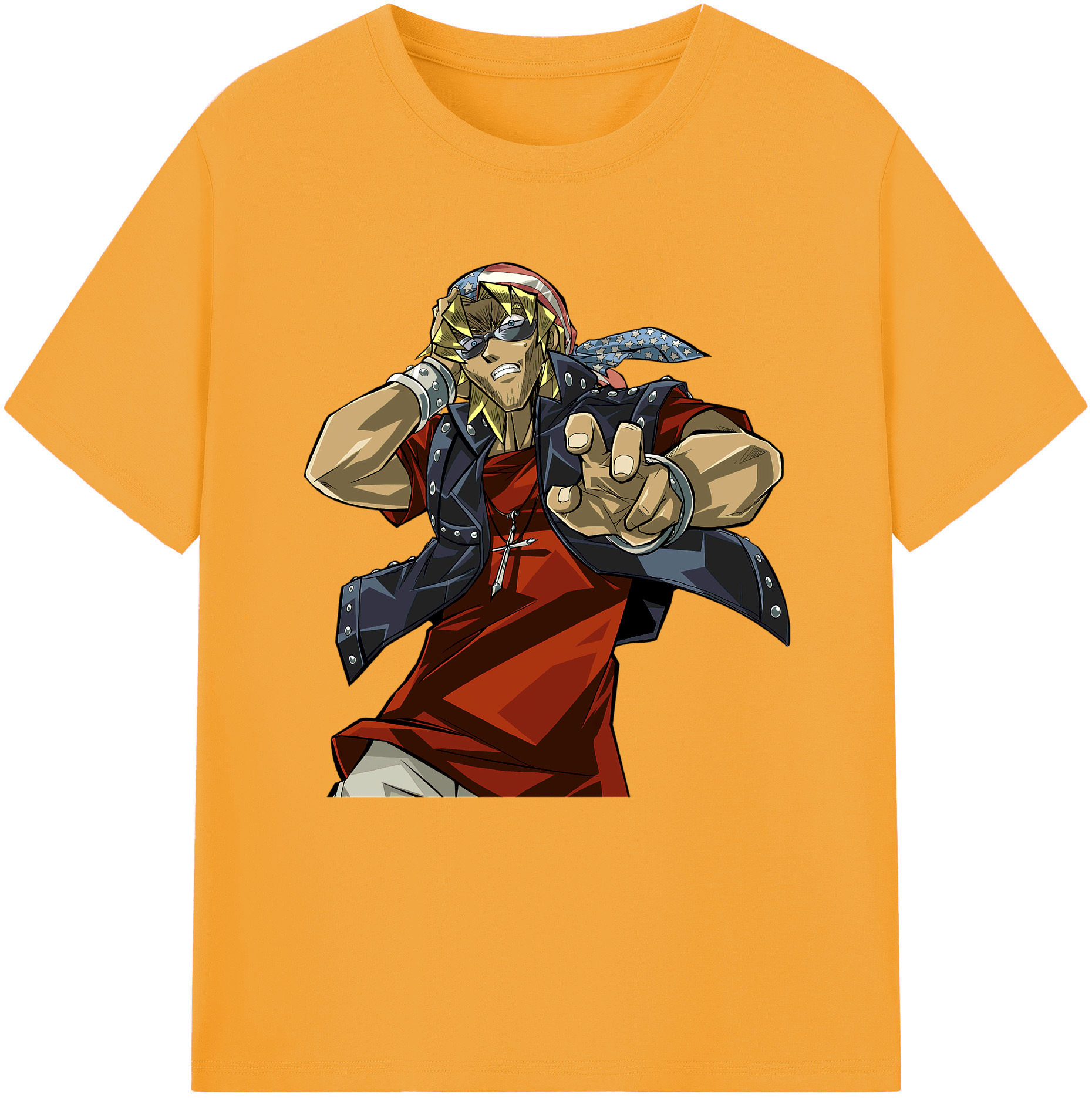 （画像用） 遊☆戯☆王 Yu-Gi-Oh! レディースカジュアルプリントTシャツ（綿100％）