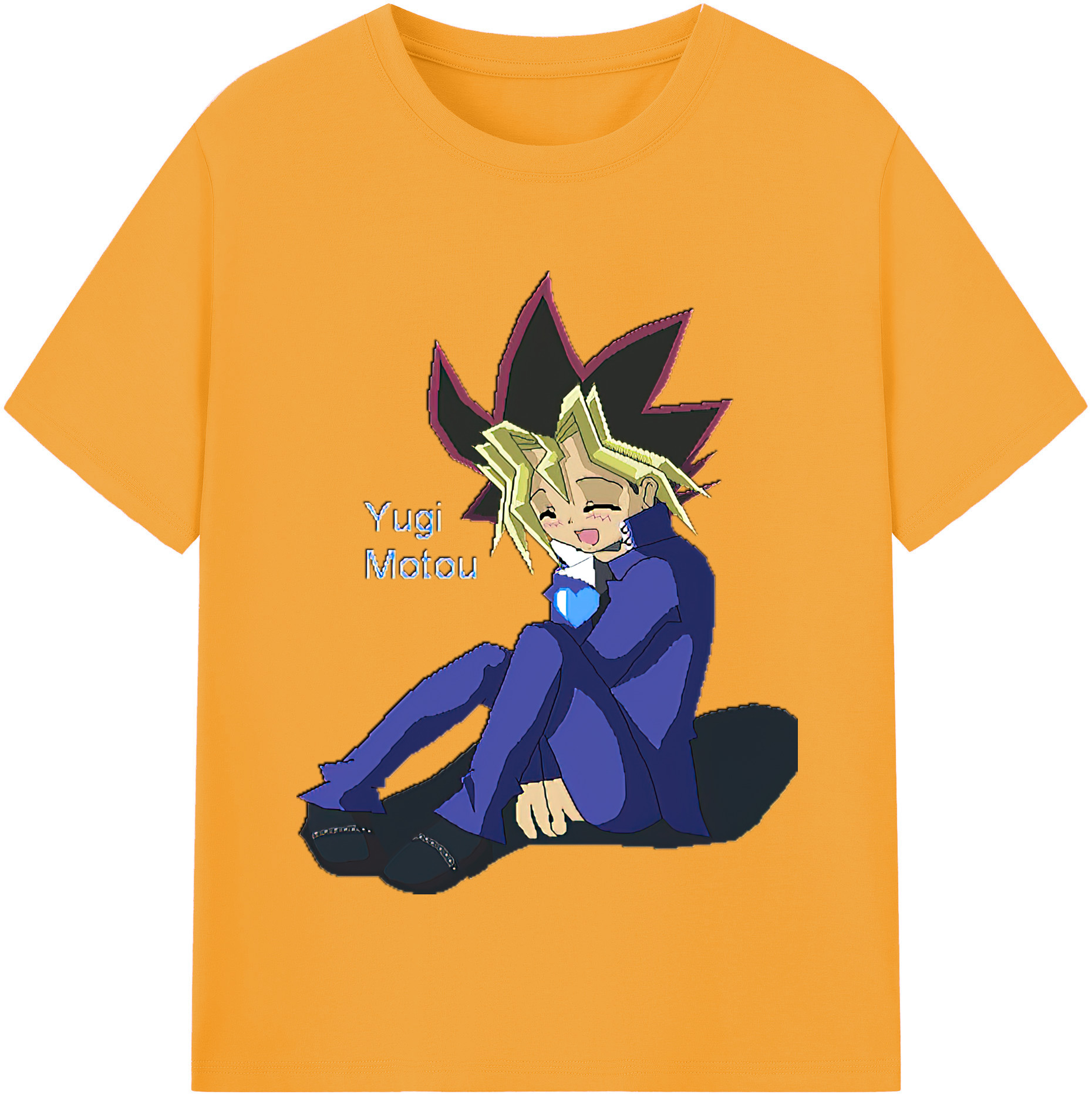 （画像用） 遊☆戯☆王 Yu-Gi-Oh! レディースカジュアルプリントTシャツ（綿100％）