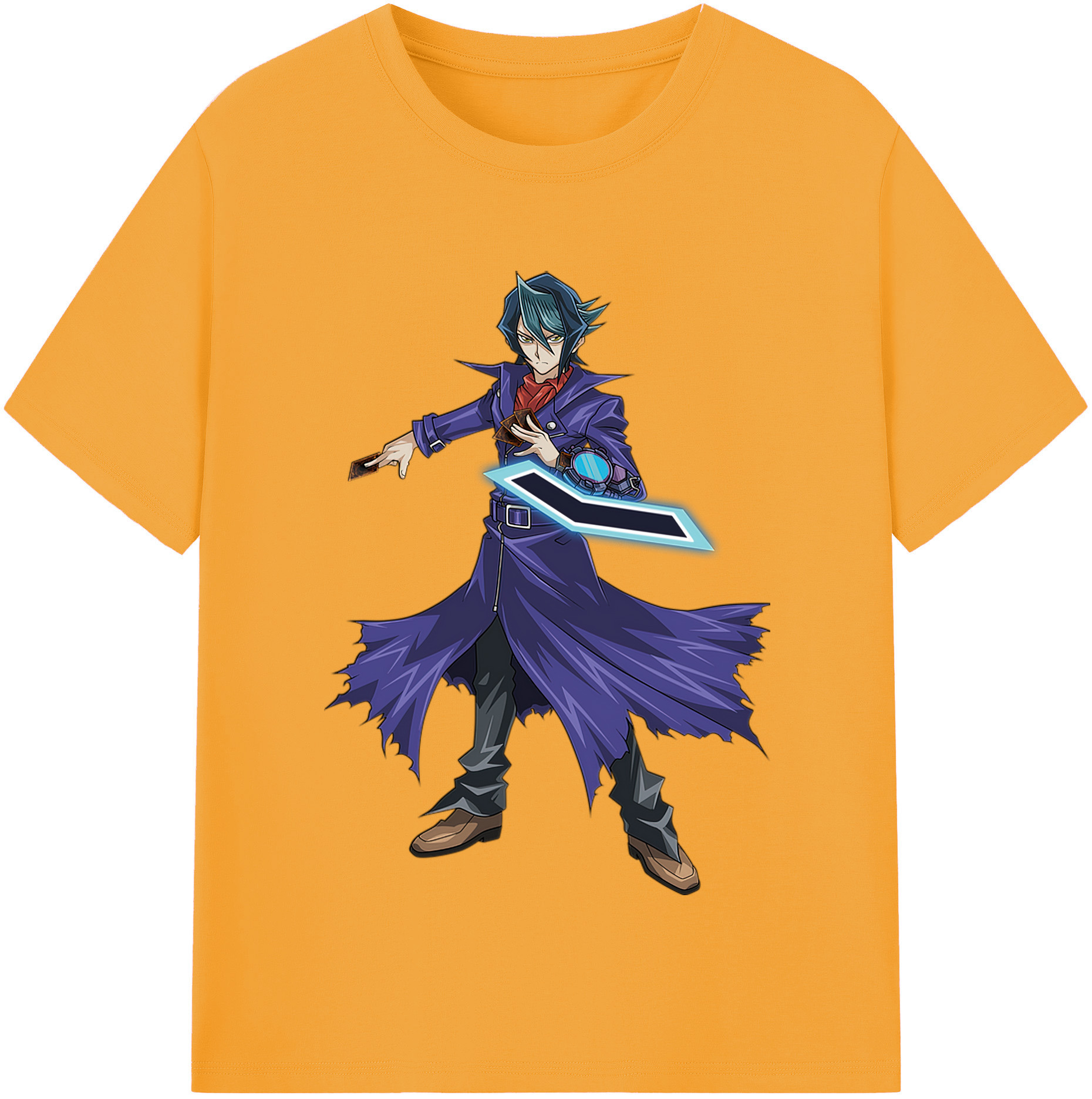 （画像用） 遊☆戯☆王 Yu-Gi-Oh! レディースカジュアルプリントTシャツ（綿100％）