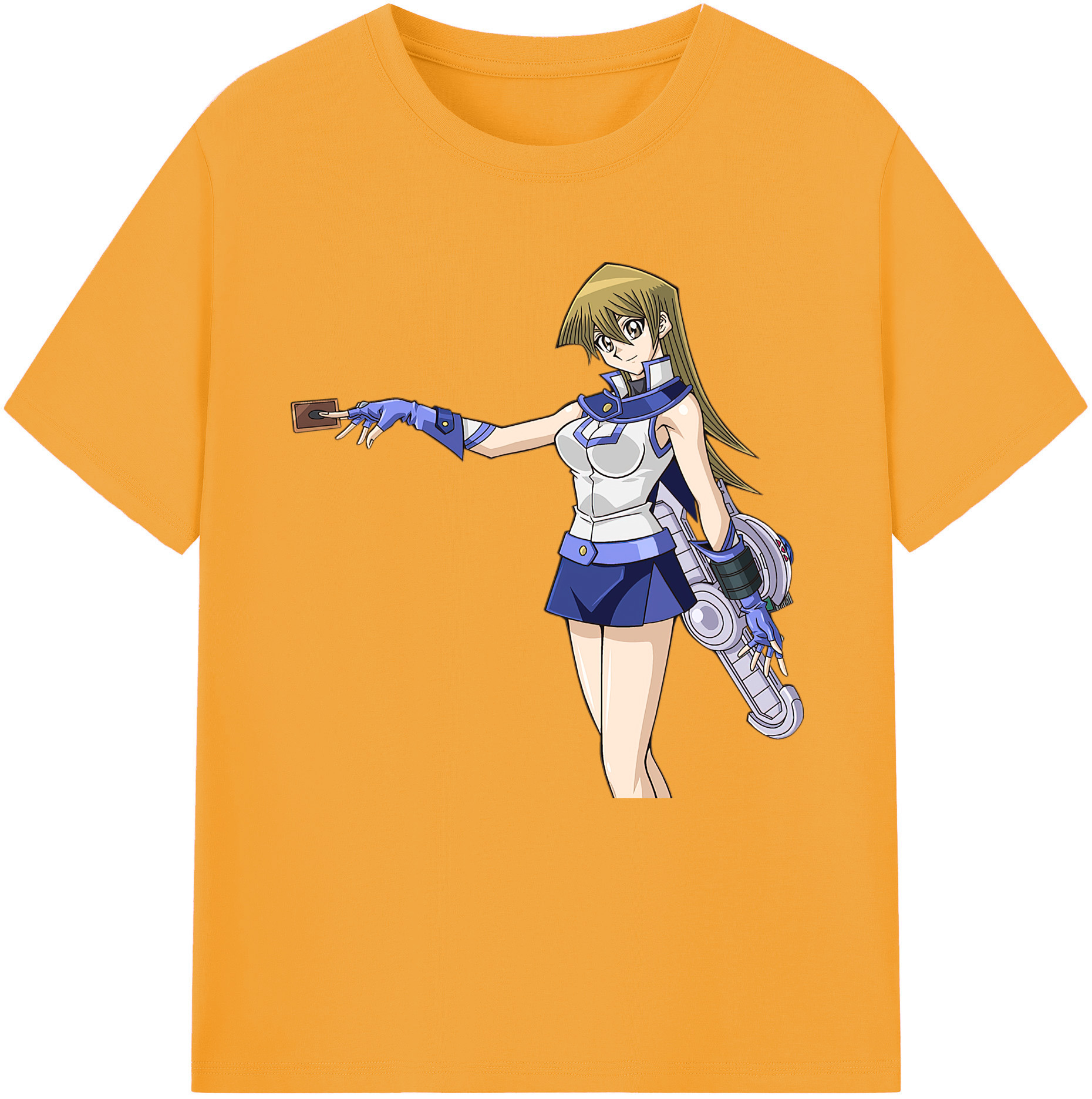 （画像用） 遊☆戯☆王 Yu-Gi-Oh! レディースカジュアルプリントTシャツ（綿100％）