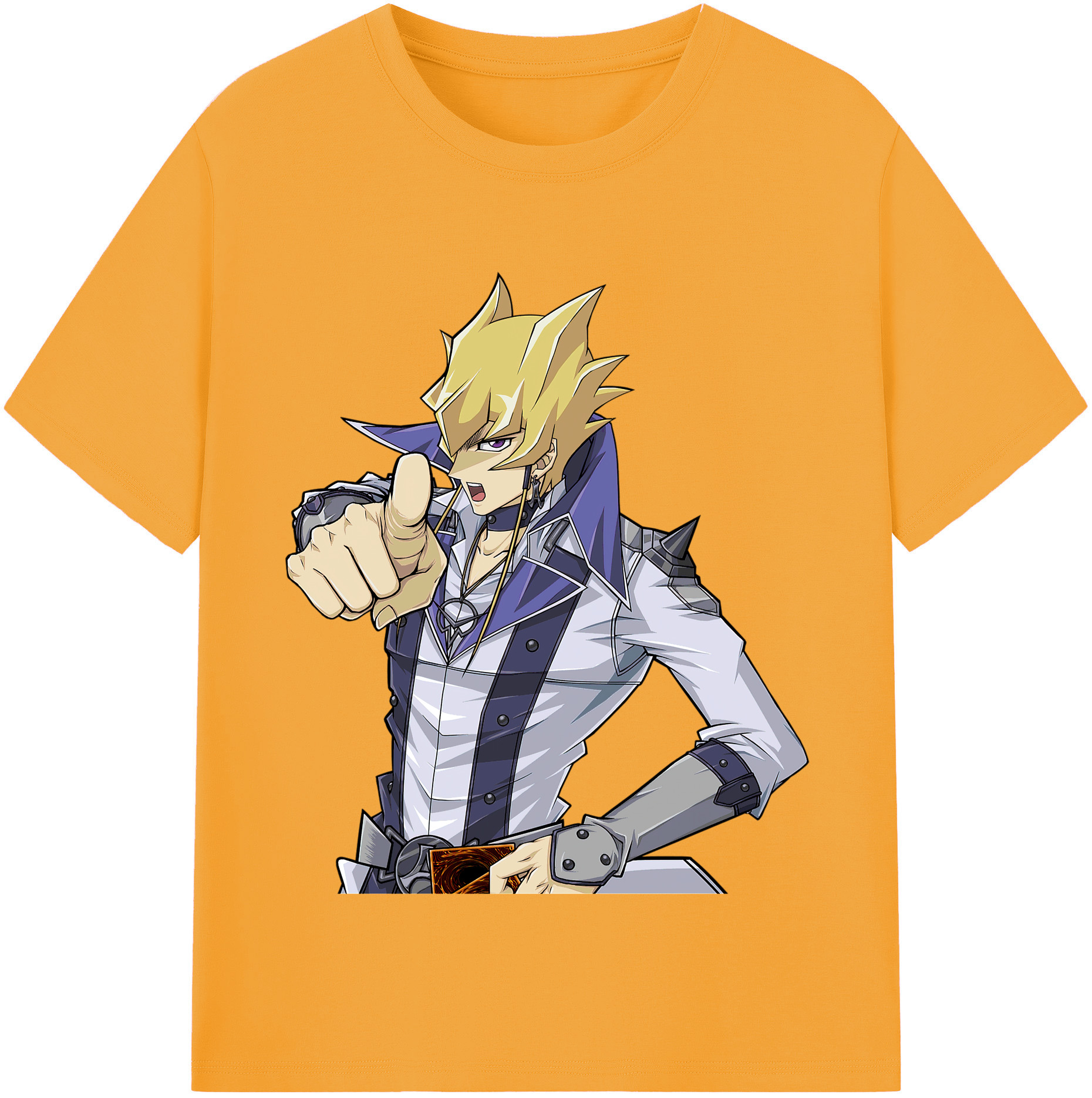 （画像用） 遊☆戯☆王 Yu-Gi-Oh! レディースカジュアルプリントTシャツ（綿100％）