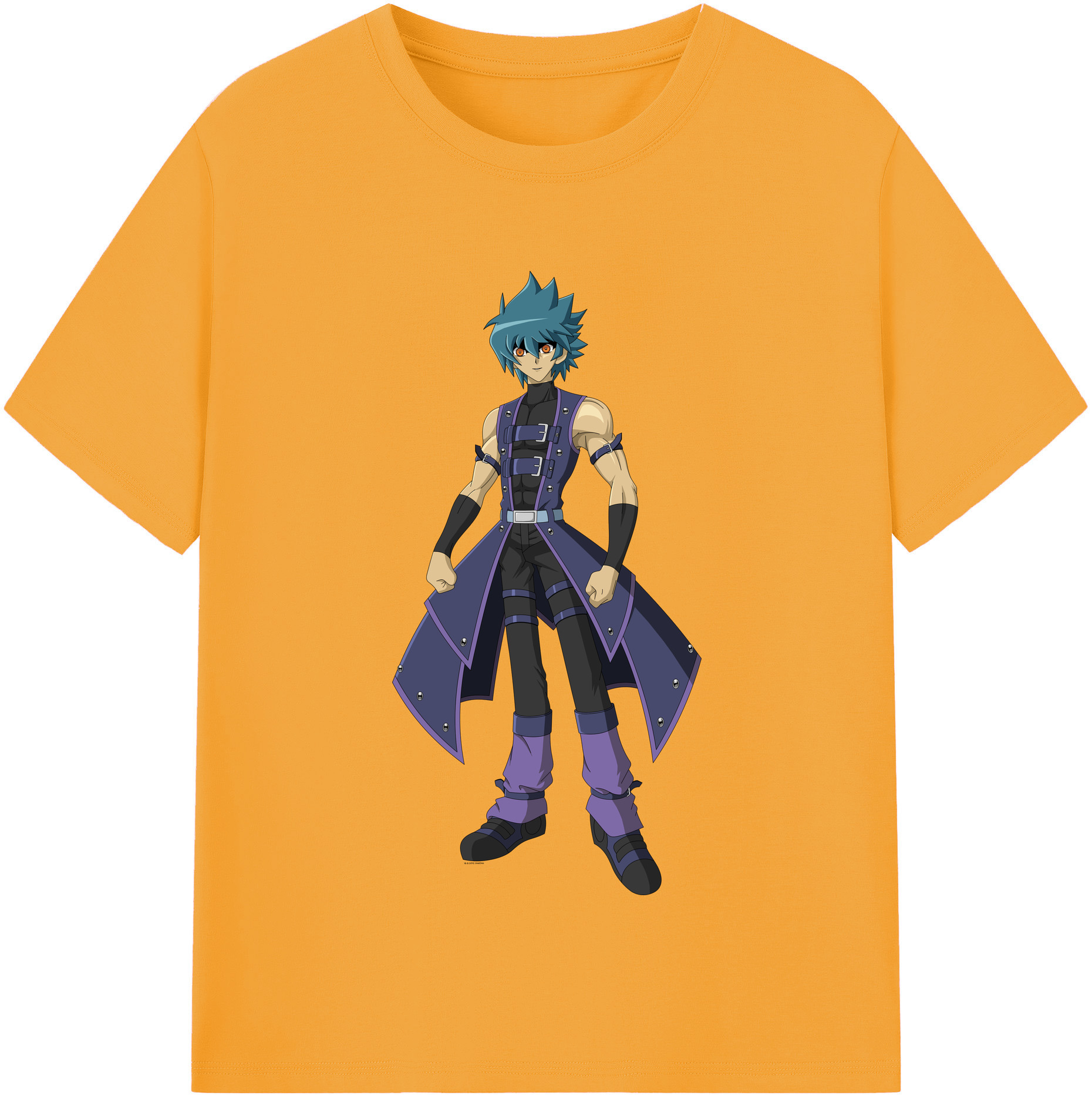（画像用） 遊☆戯☆王 Yu-Gi-Oh! レディースカジュアルプリントTシャツ（綿100％）