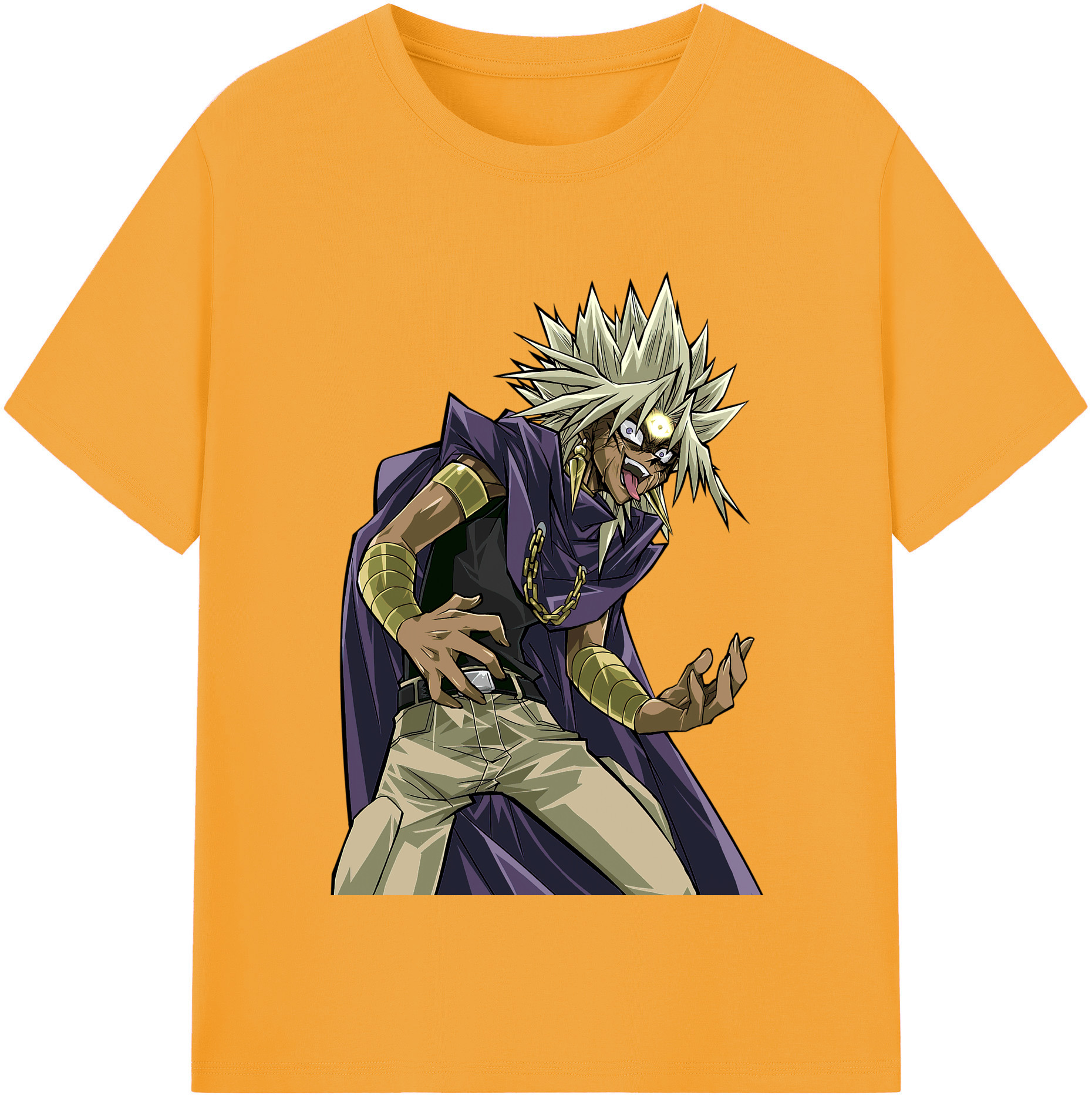 （画像用） 遊☆戯☆王 Yu-Gi-Oh! レディースカジュアルプリントTシャツ（綿100％）